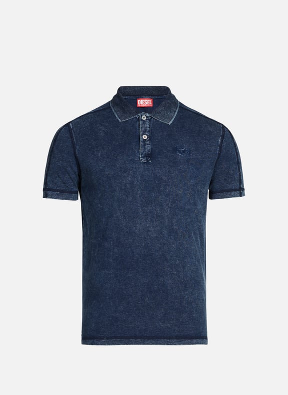 Polo en coton Bleu by DIESEL DIESEL Polo en coton Bleu