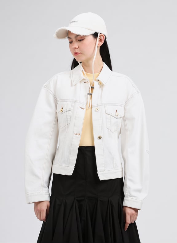 La Veste De Nîmes jacket White by JACQUEMUS JACQUEMUS La Veste De Nîmes jacket White