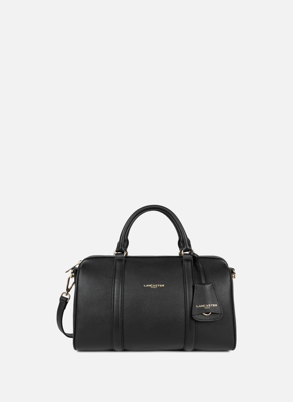 Grand sac polochon - milano ana Noir by LANCASTER LANCASTER Grand sac polochon - milano ana Noir
