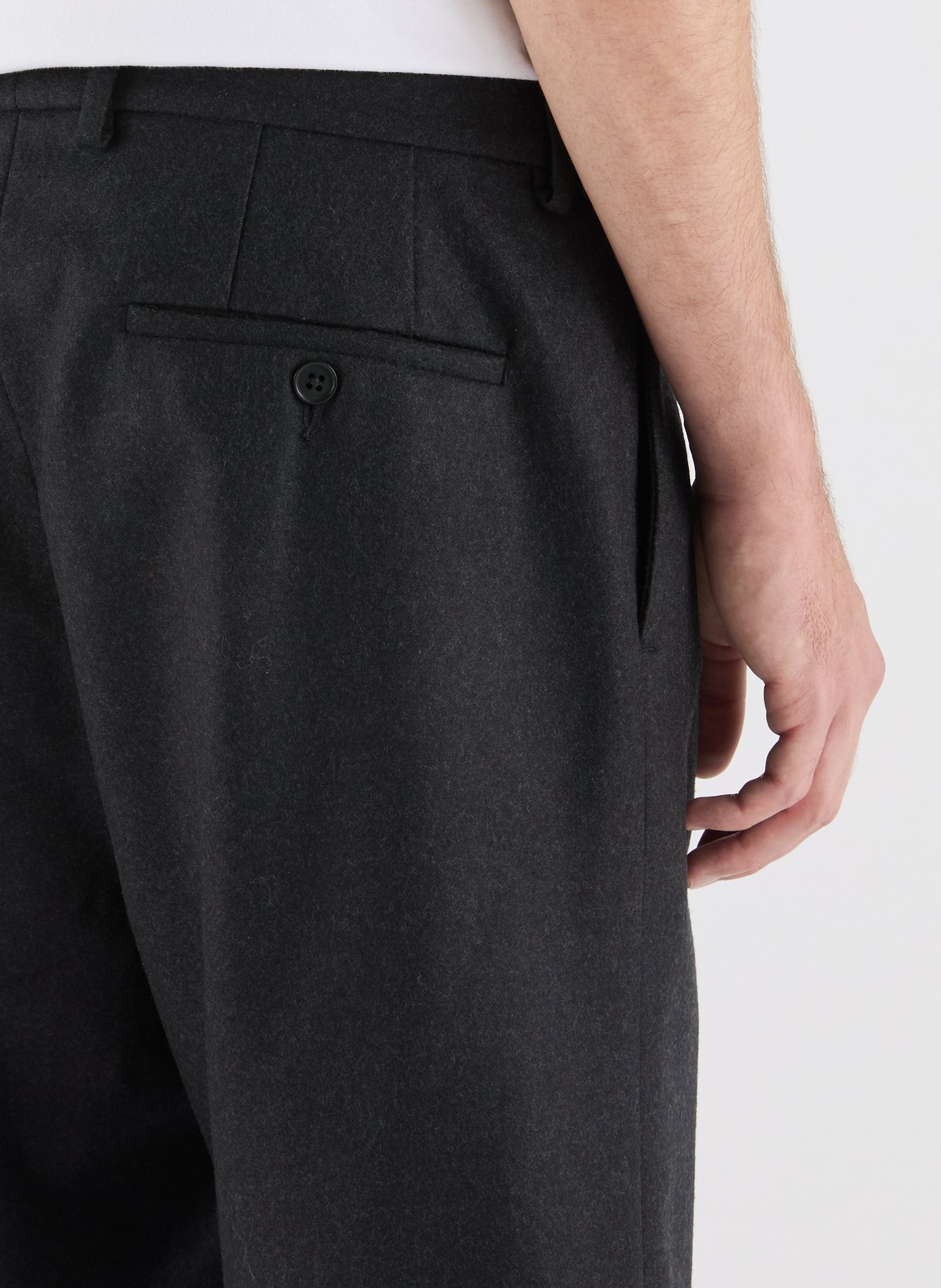 Wool Bermuda shorts SAISON 1865 Grey
