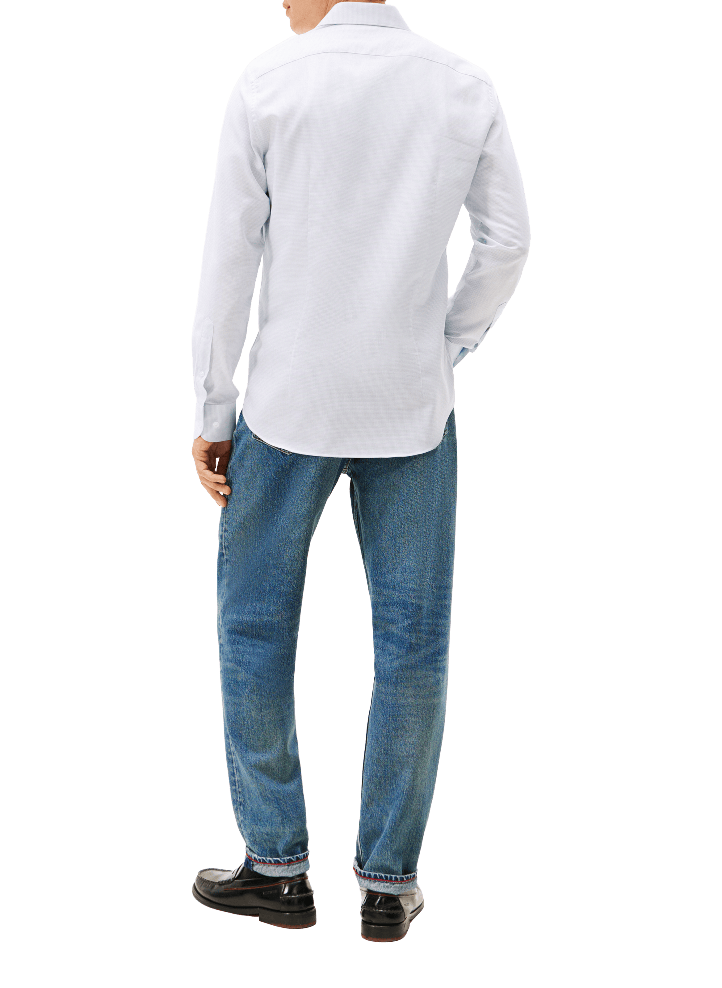  Cotton shirt TOMMY HILFIGER Blue