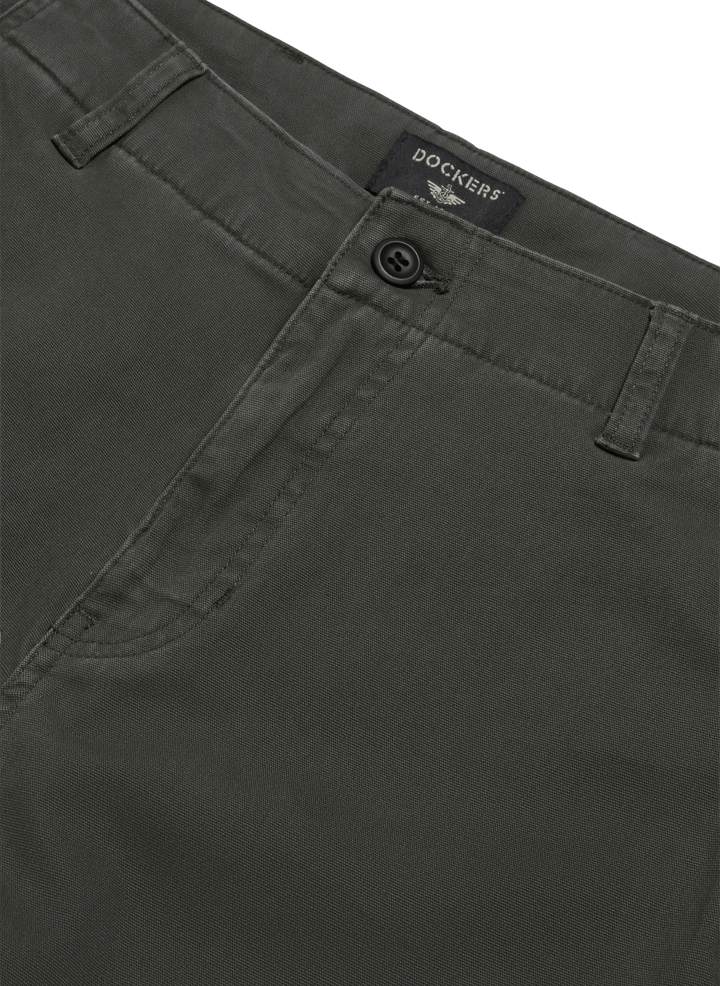 Pantalon cargo en coton DOCKERS Kaki