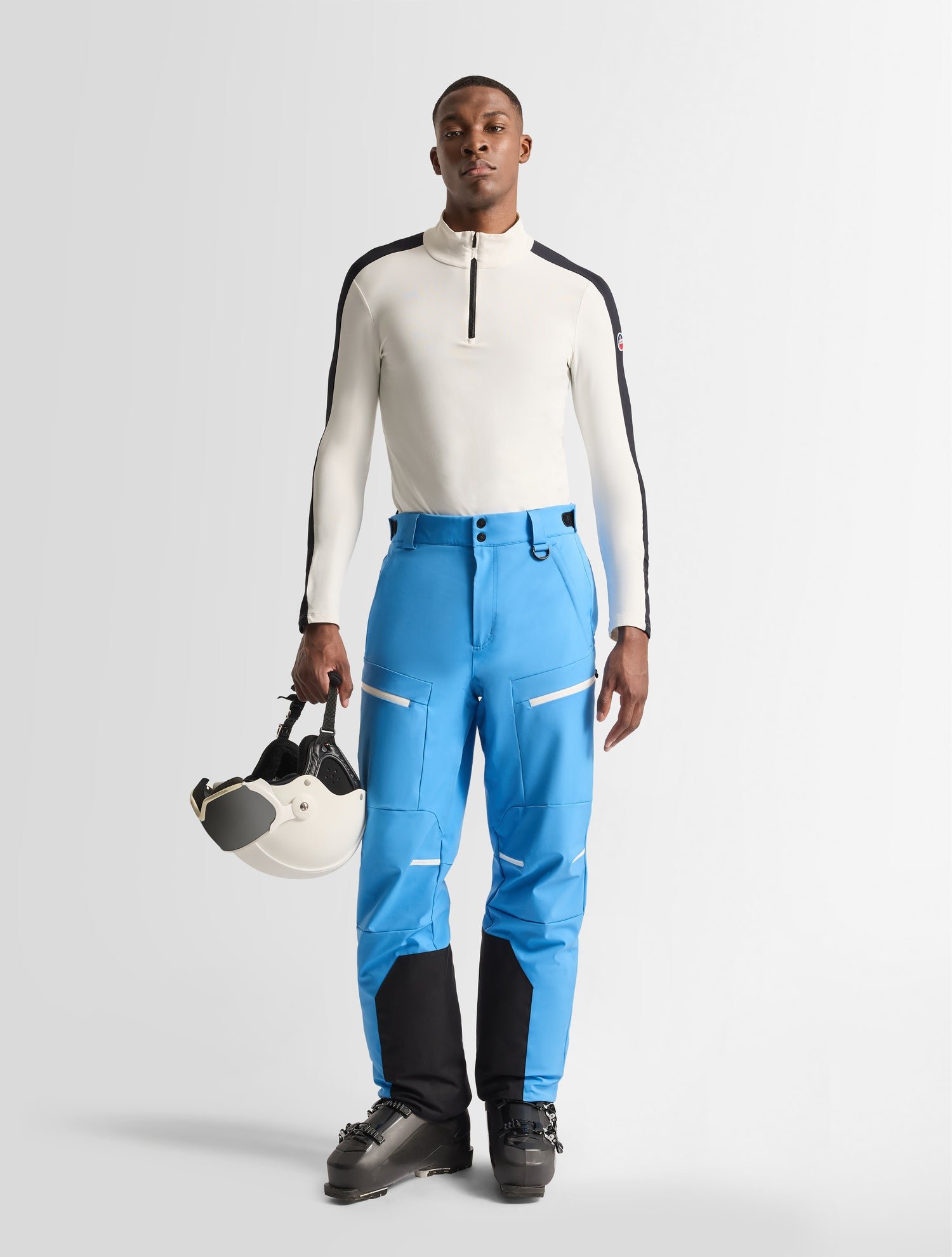 Pantalon de ski sidyo coupe regular FUSALP Bleu