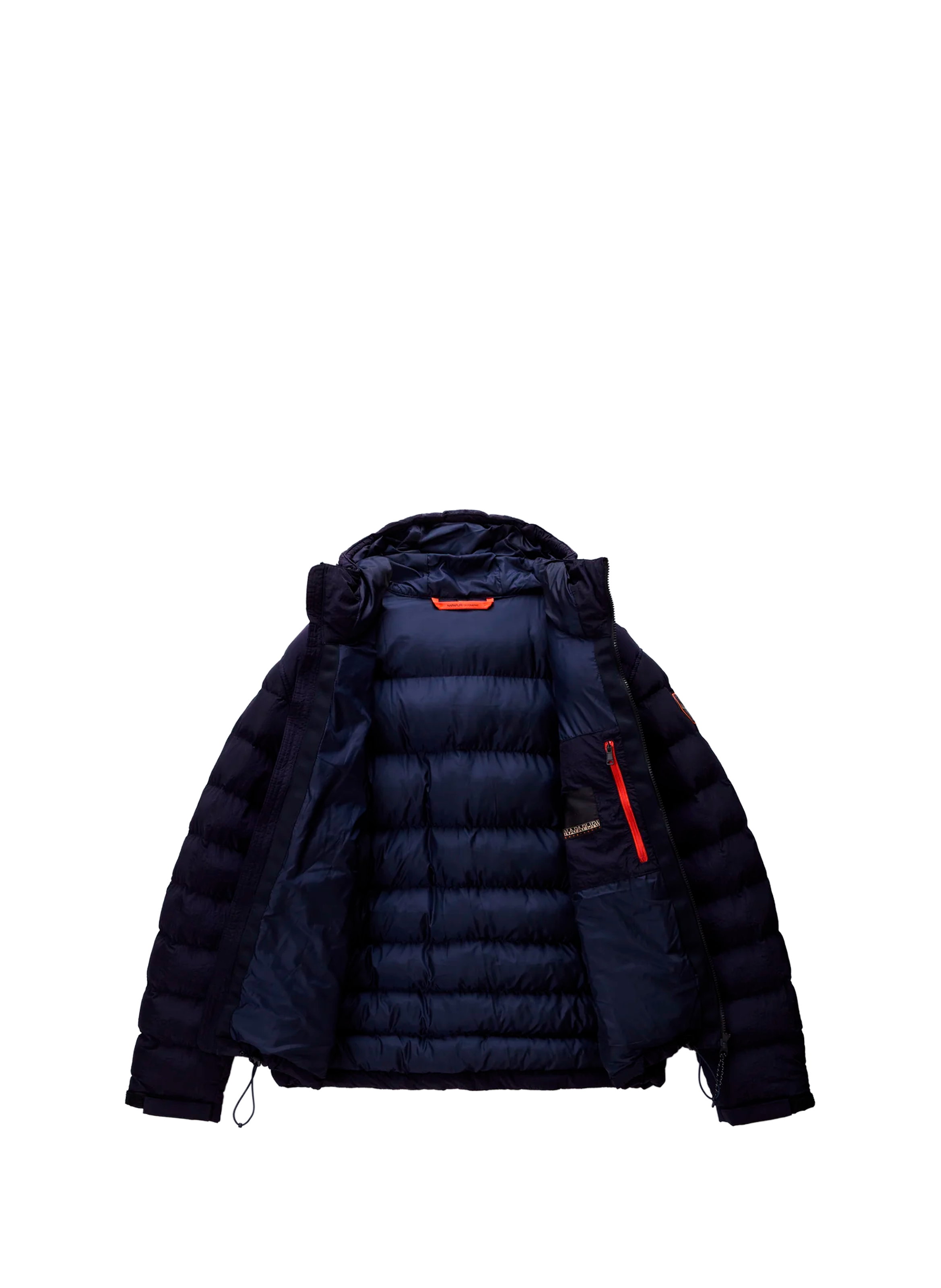 Quilted hooded jacket NAPAPIJRI Blue