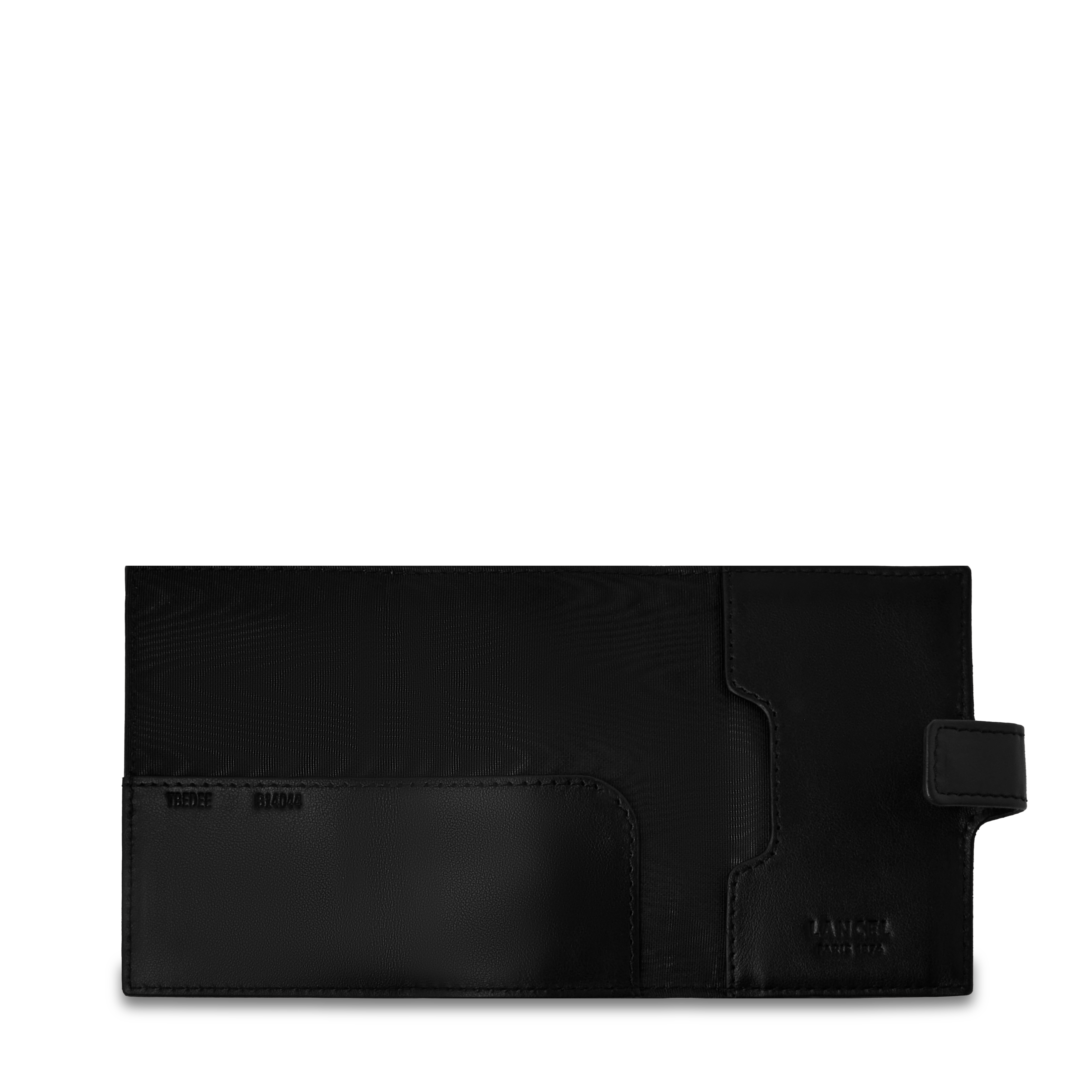 Porte-cartes léon de lancel en cuir LANCEL Noir