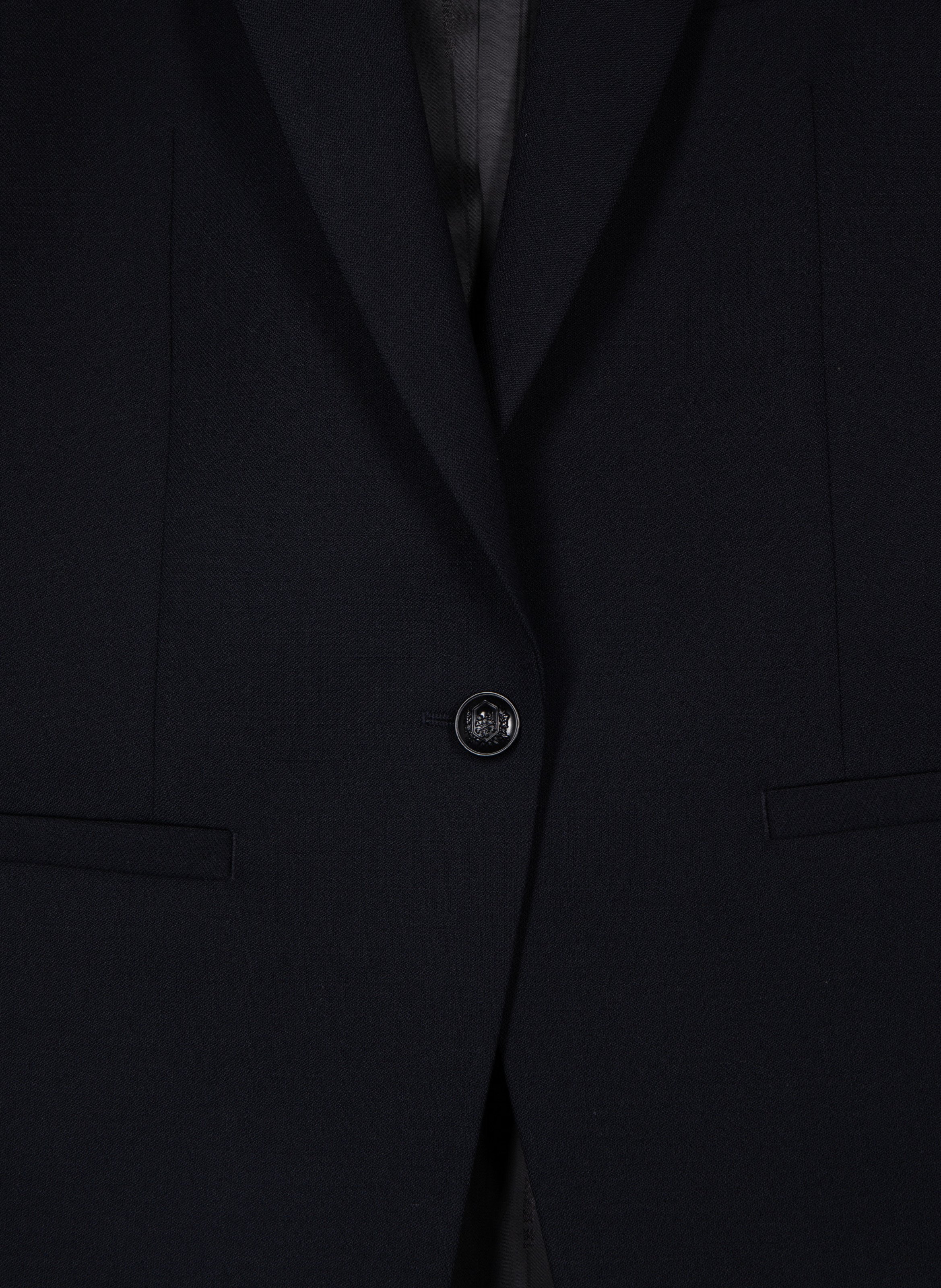 Veste tailleur en laine mélangée THE KOOPLES Bleu