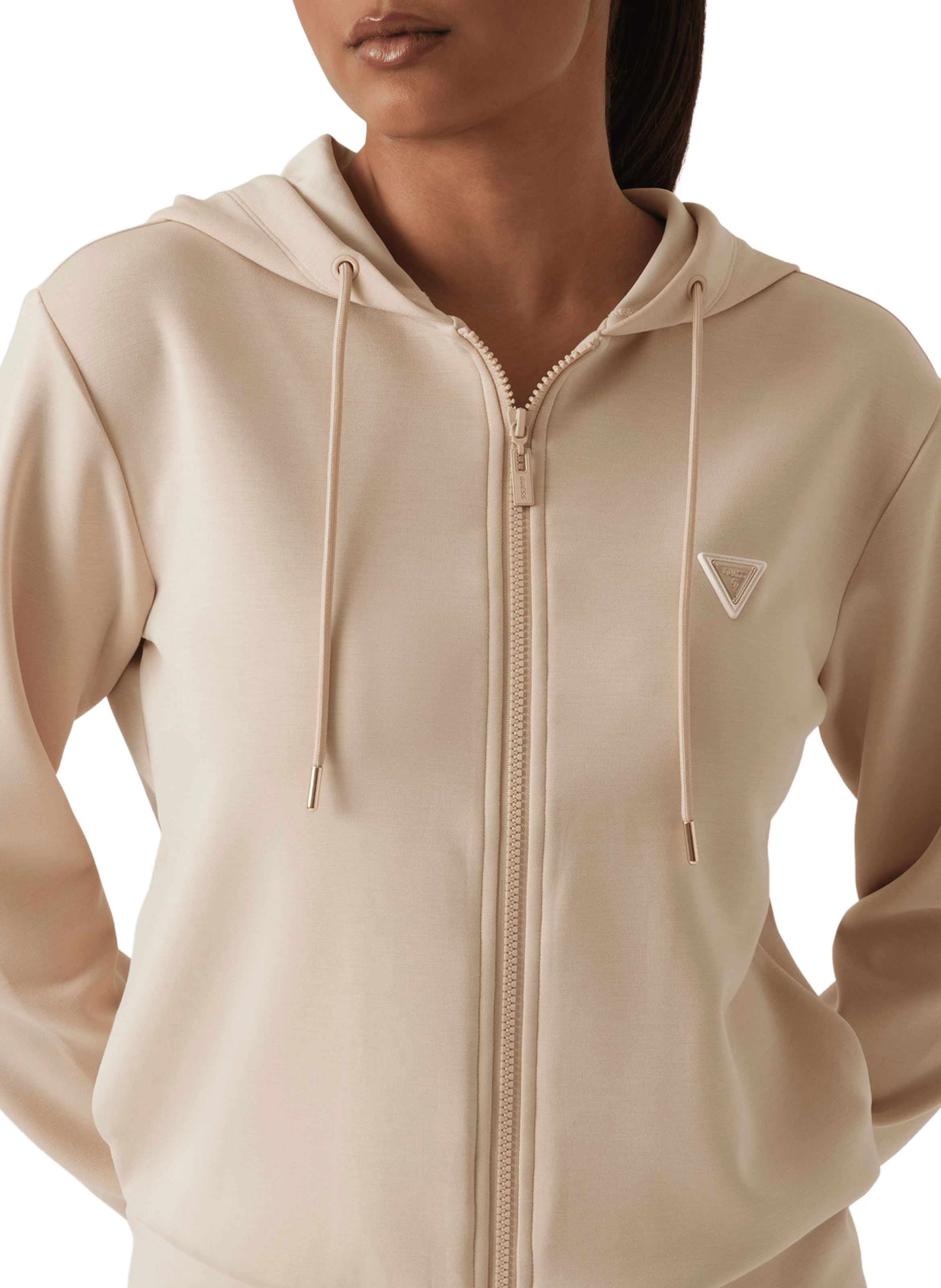 Hoodie Olympe GUESS Beige