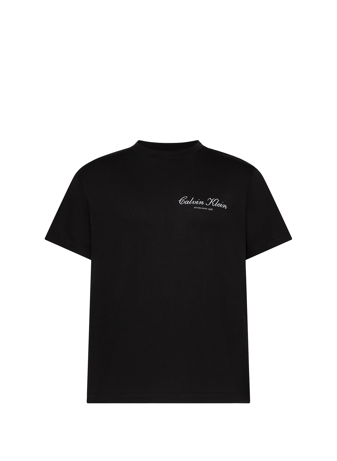 T-shirt à logo en coton  CALVIN KLEIN Noir