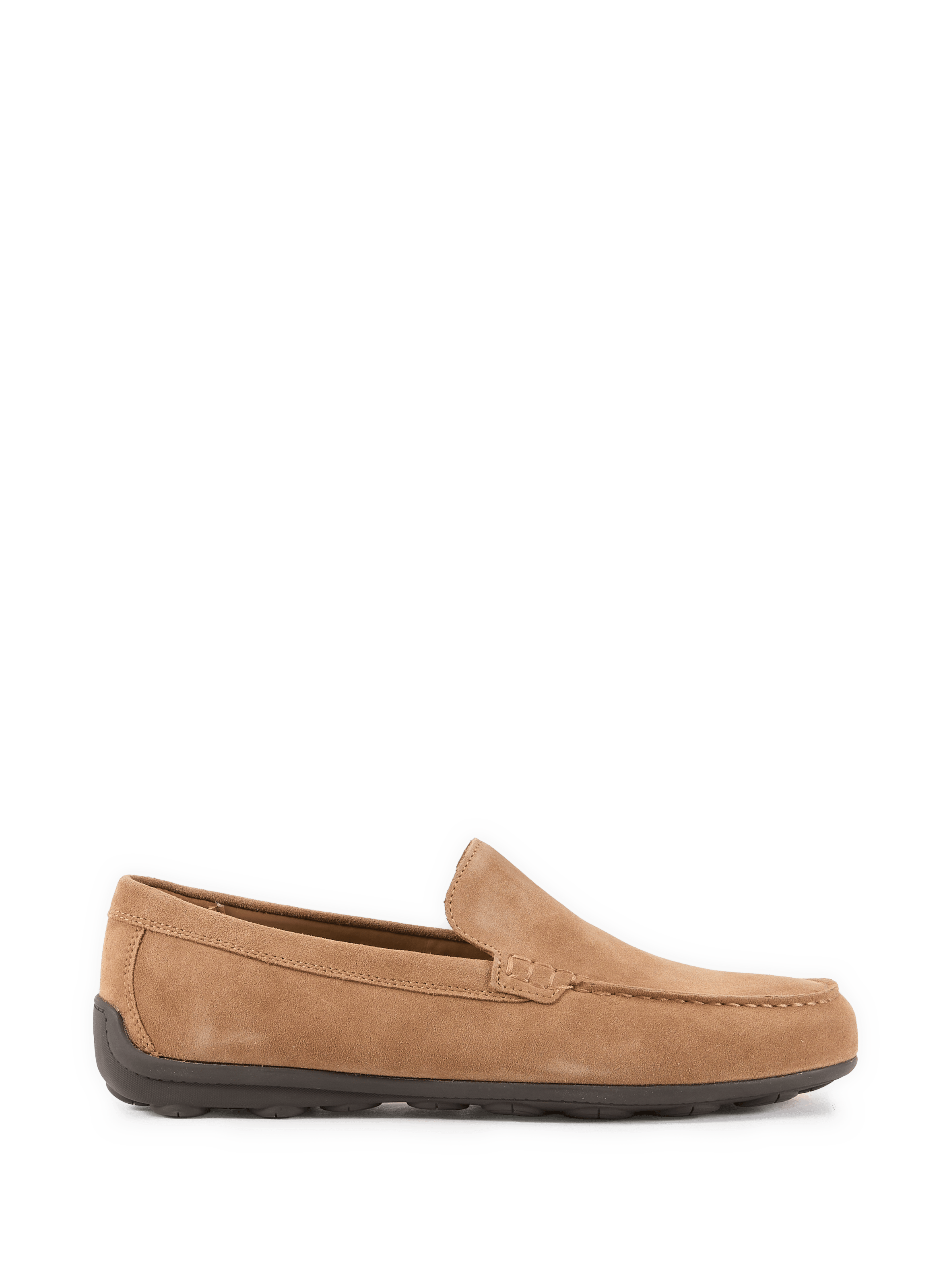 Suede Spherica Moccasins GEOX Brown