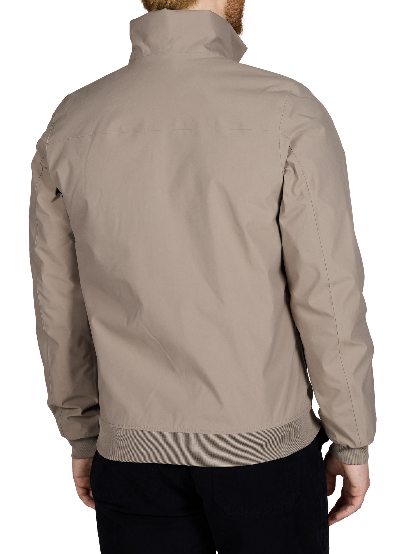 Veste ajustée à col montant DIDRIKSONS Marron