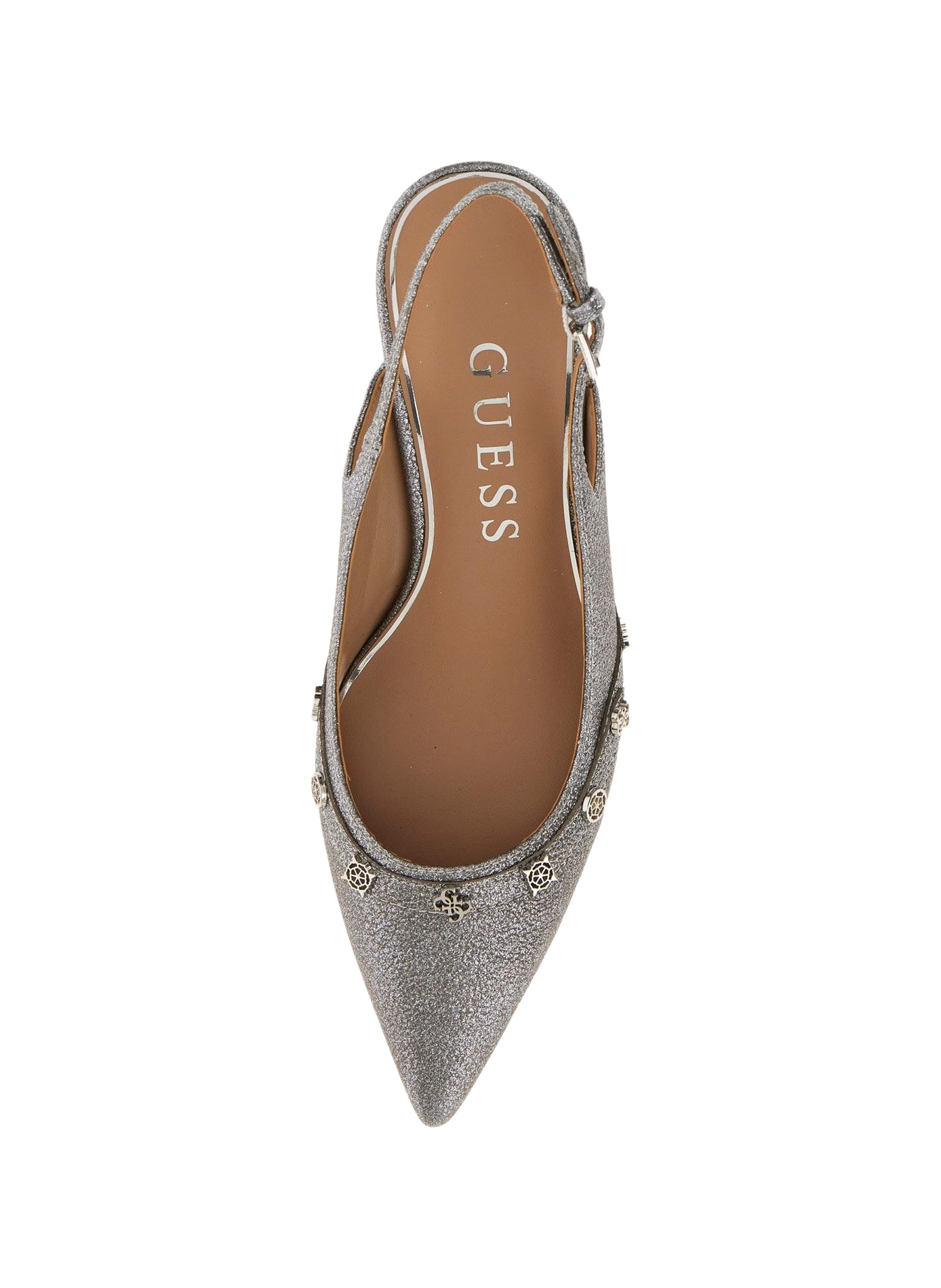 Sling-back Yanai 2 brillantes GUESS Gris