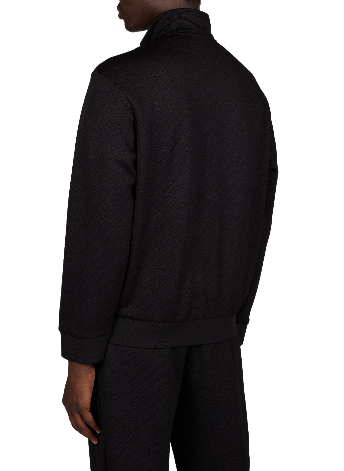 Light jacket with high collar ARMANI EXCHANGE Black