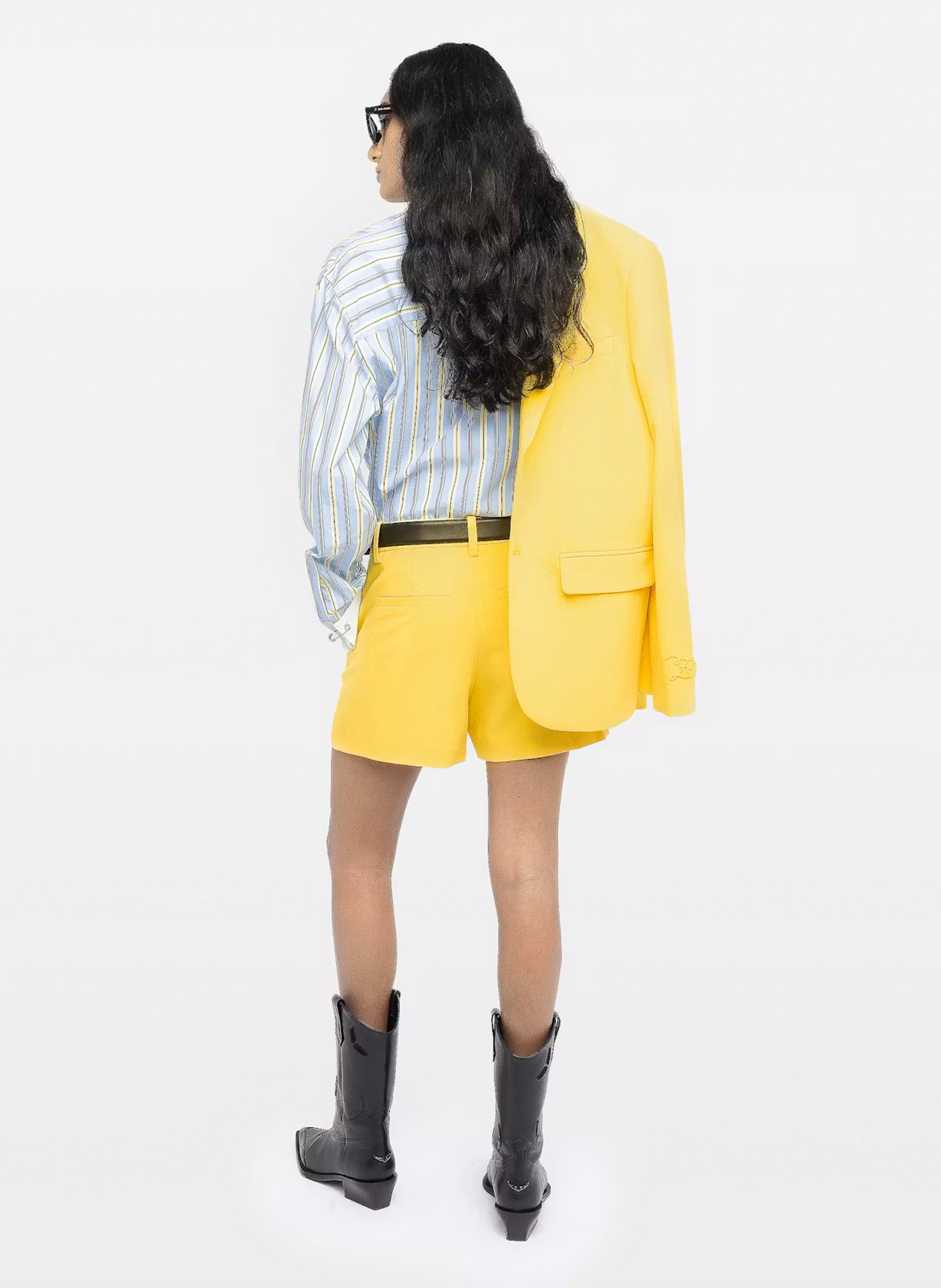 Short tailleur droit sidou ZADIG&VOLTAIRE Jaune