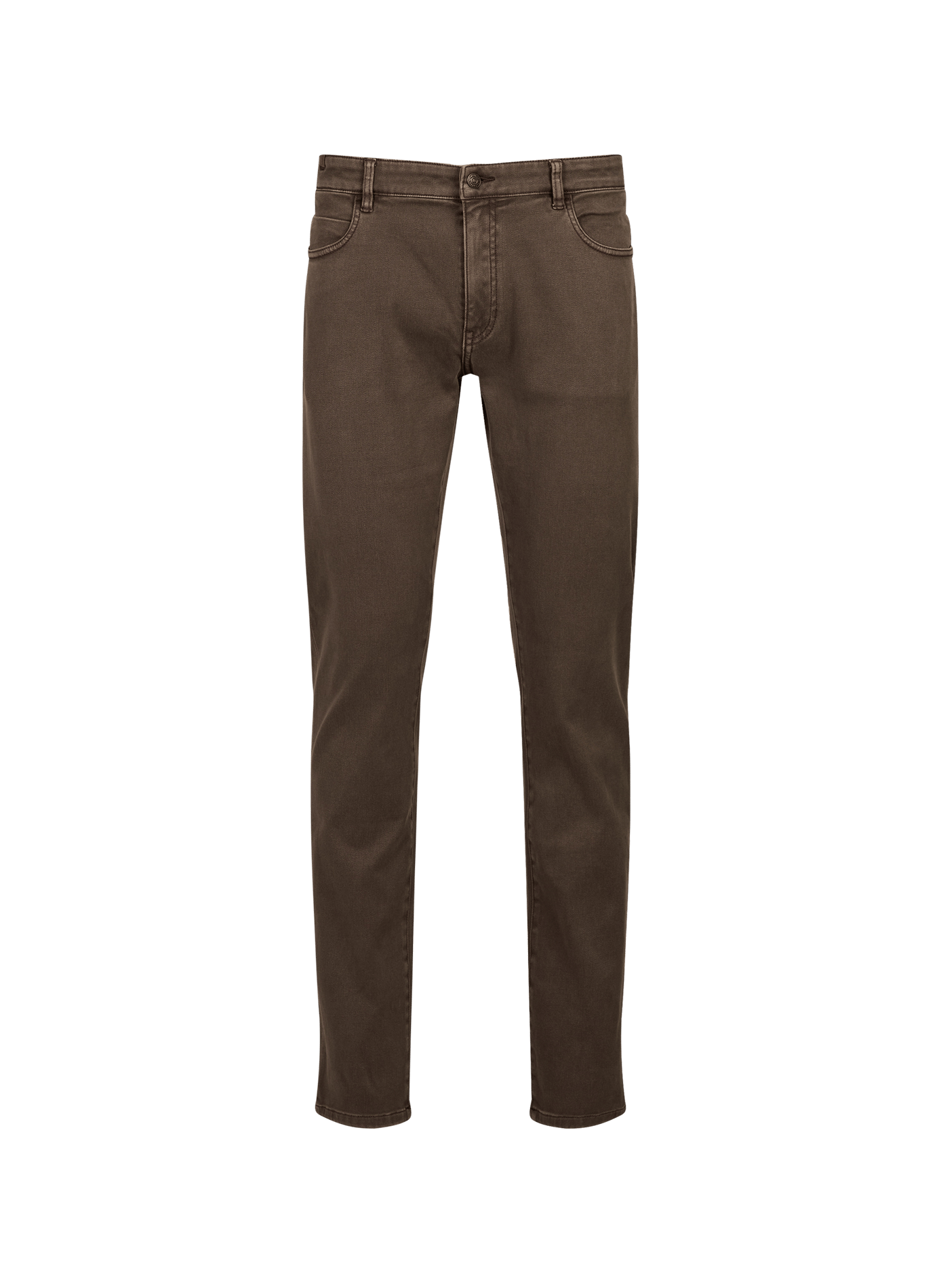 Jean slim Nobilis en coton mélangé NOBILIS Light brown