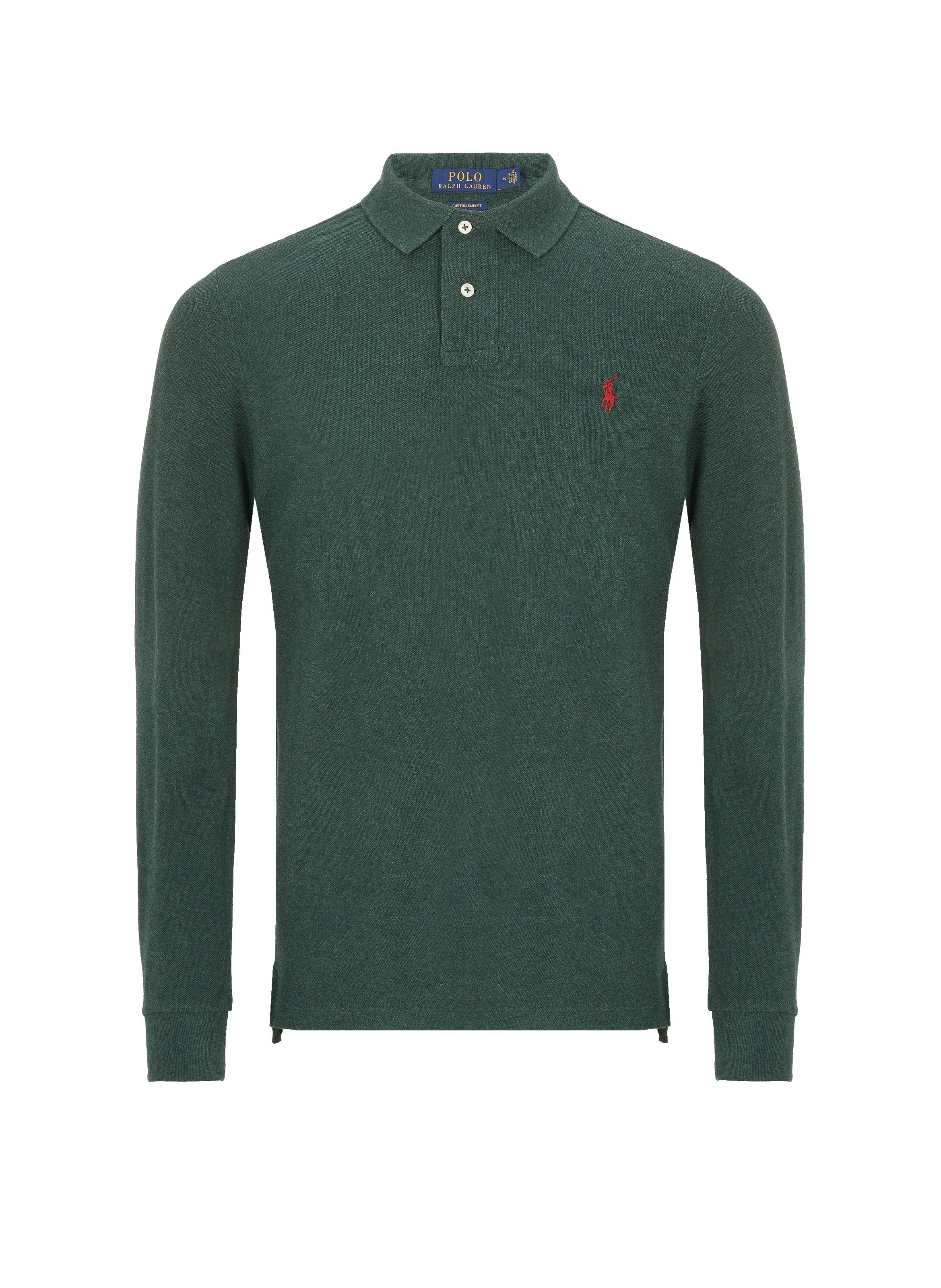 POLO RALPH LAUREN Cotton pique polo shirt Green