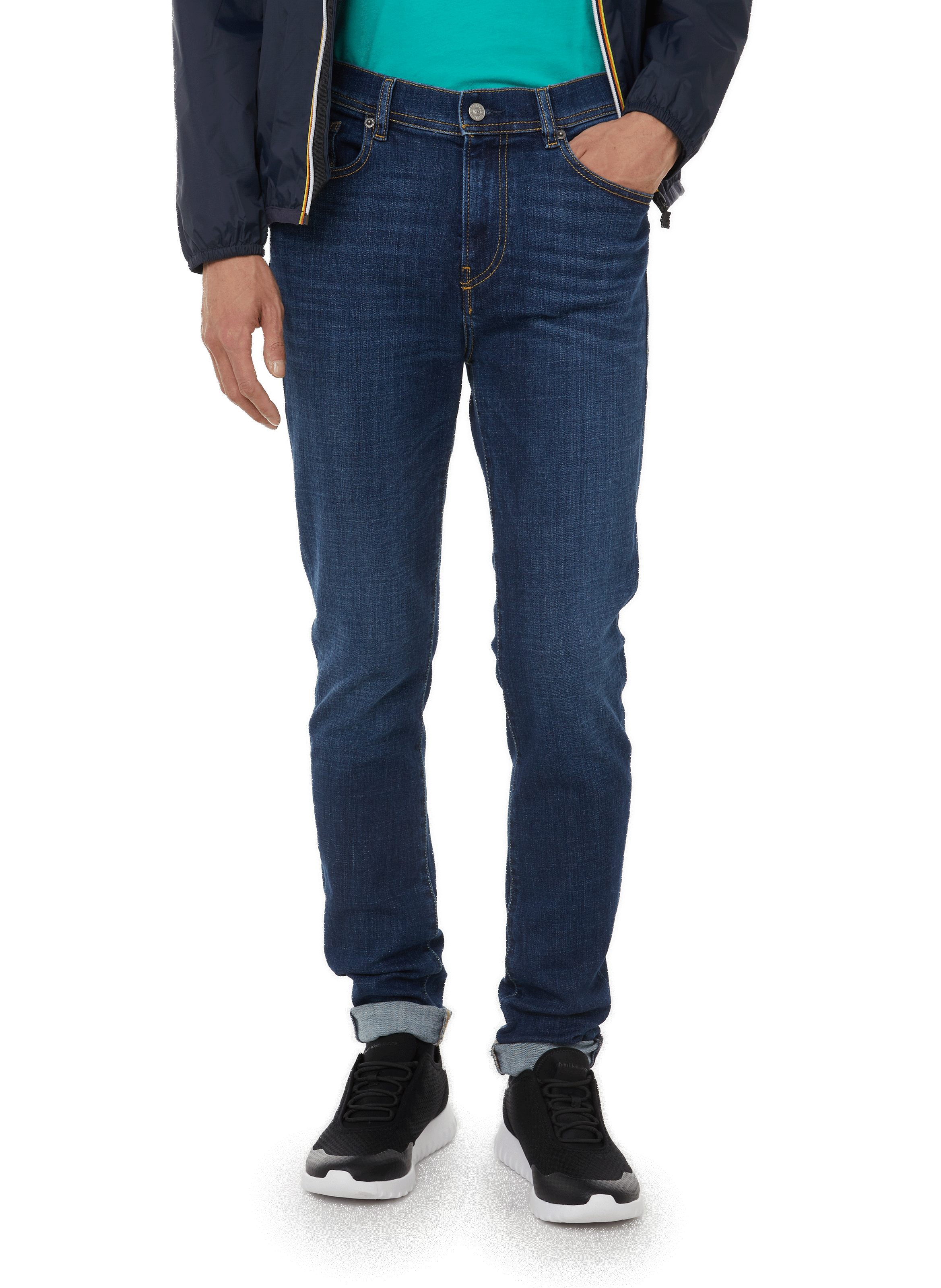 DIESEL Jean skinny en coton stretch Bleu