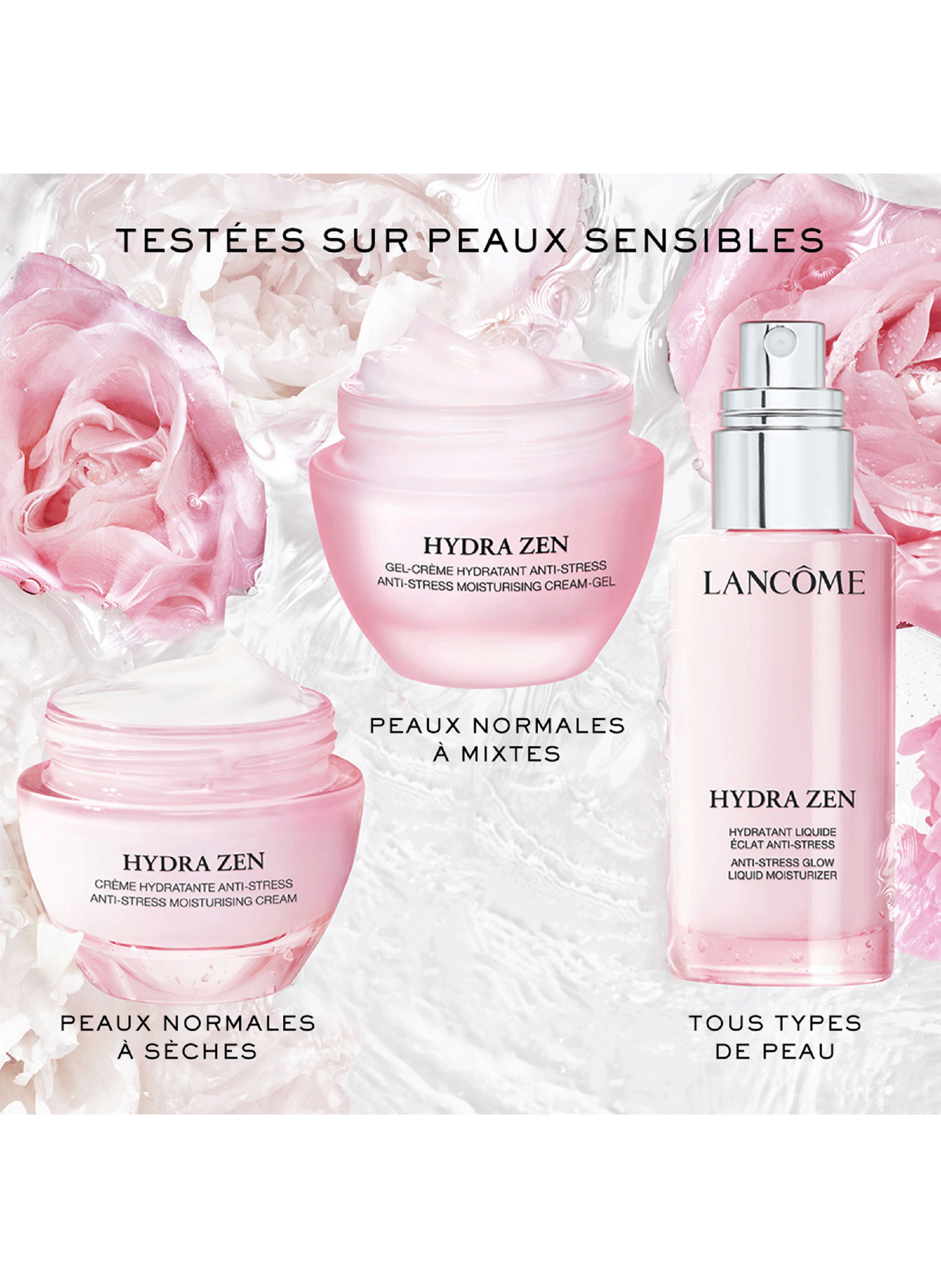 Hydra Zen hydratant liquide éclatant Anti-Stress LANCÔME No color