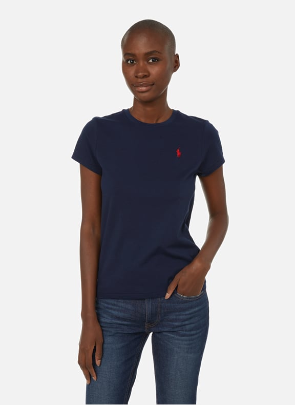 ROUND NECK COTTON T SHIRT POLO RALPH LAUREN for WOMEN Printemps