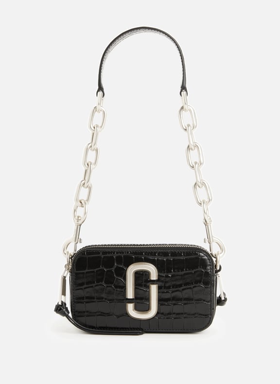 Marc jacobs black leather bag hotsell