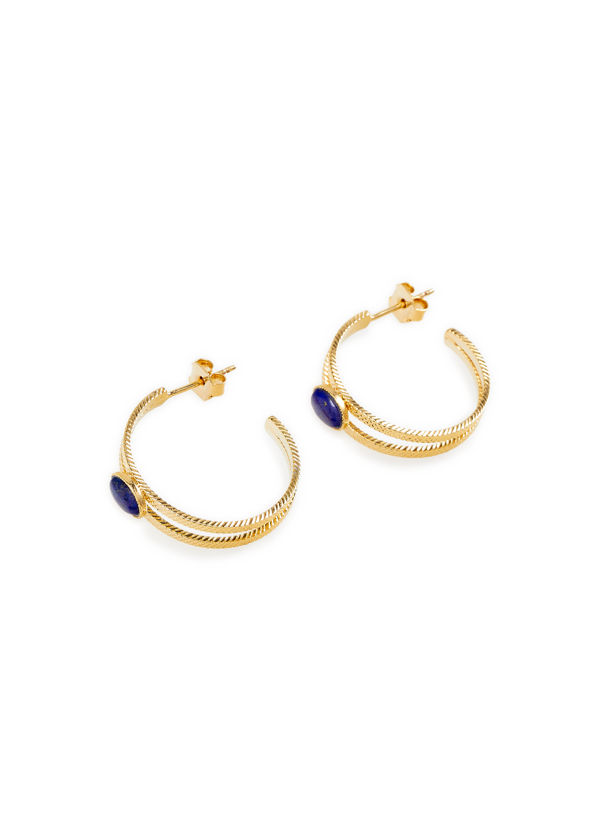 Boucles d'oreille AU PRINTEMPS PARIS Doré