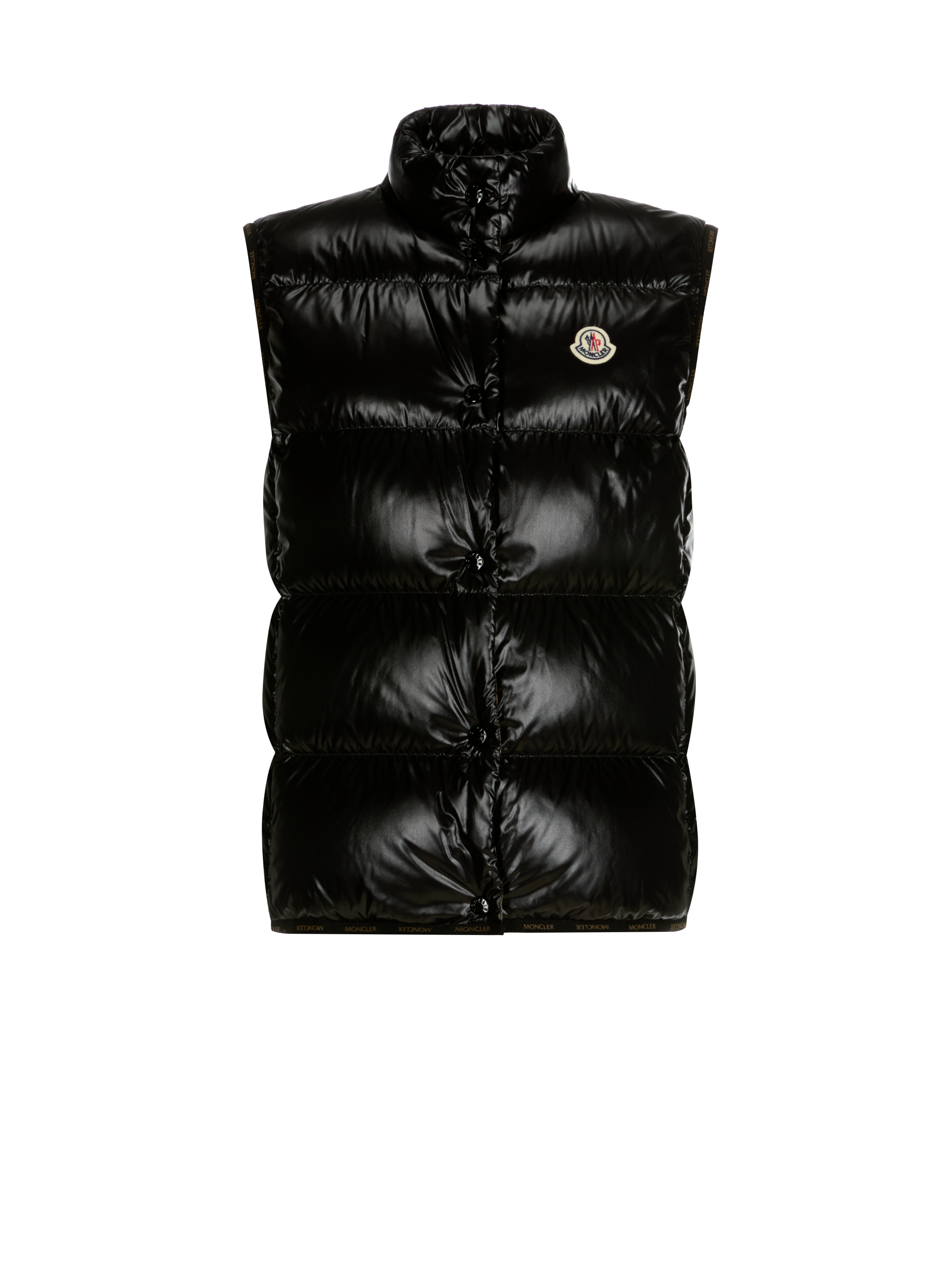MONCLER Badia Sleeveless Jacket Black