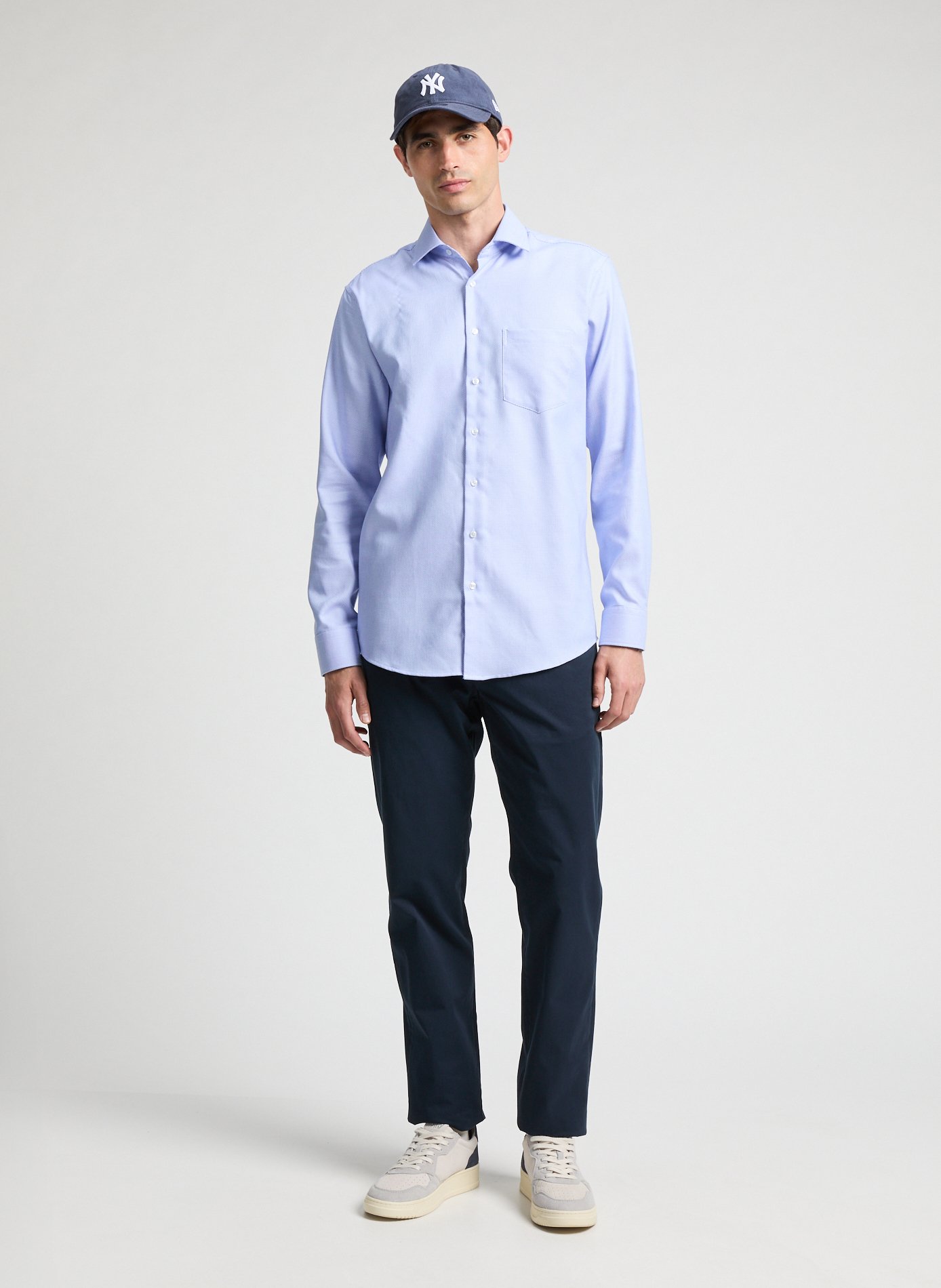 Pantalon droit FACONNABLE Bleu