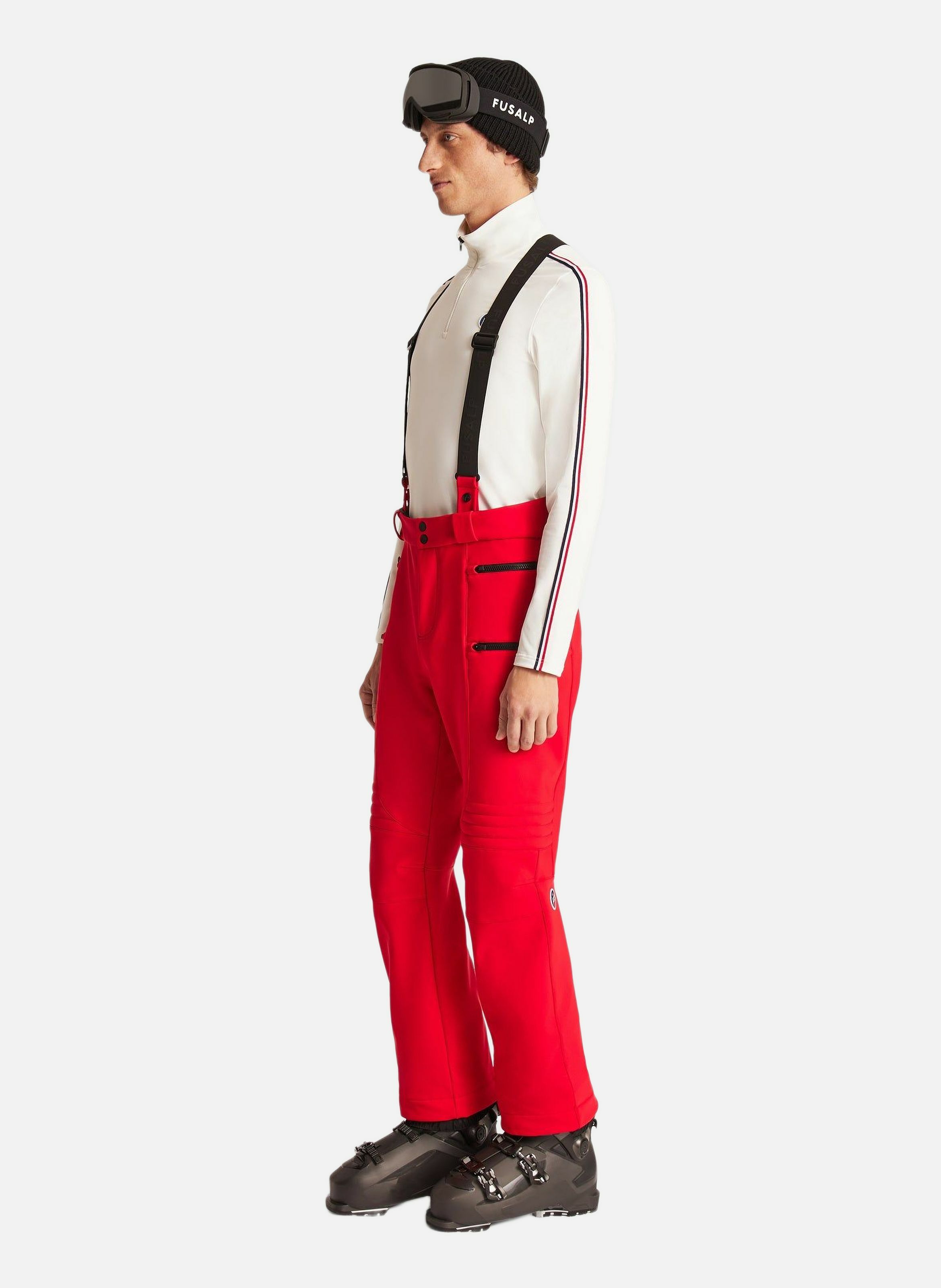 Pantalon de ski flash coupe regular FUSALP Rouge