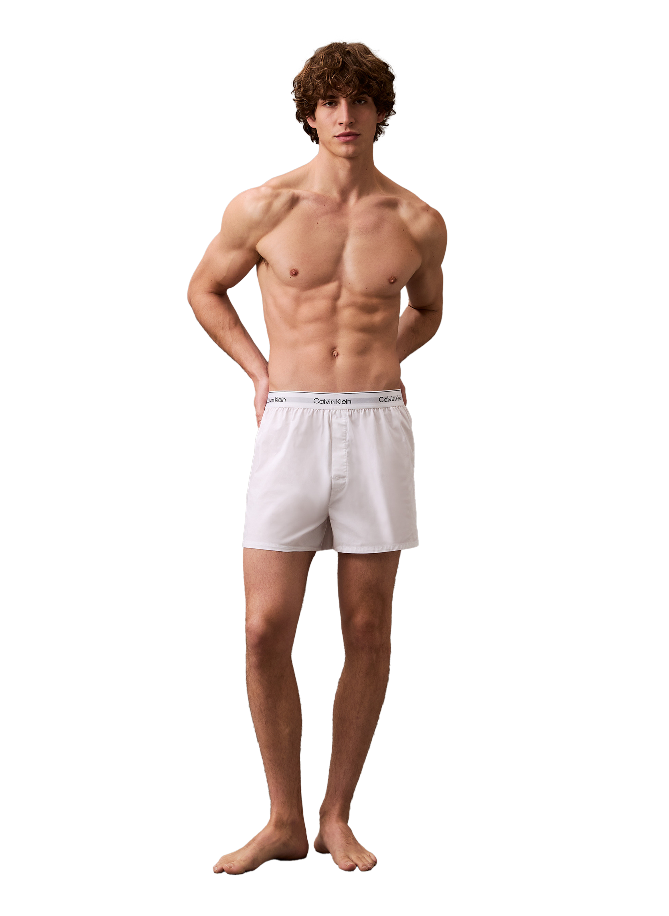 Set of three cotton boxers CALVIN KLEIN Multicolour