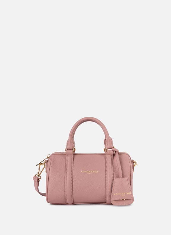 Petit sac polochon - milano ana Rose by LANCASTER LANCASTER Petit sac polochon - milano ana Rose