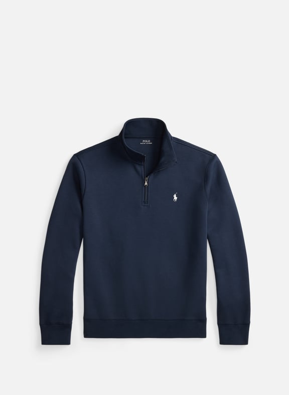 Sweatshirt en coton mélangé Bleu by POLO RALPH LAUREN POLO RALPH LAUREN Sweatshirt en coton mélangé Bleu