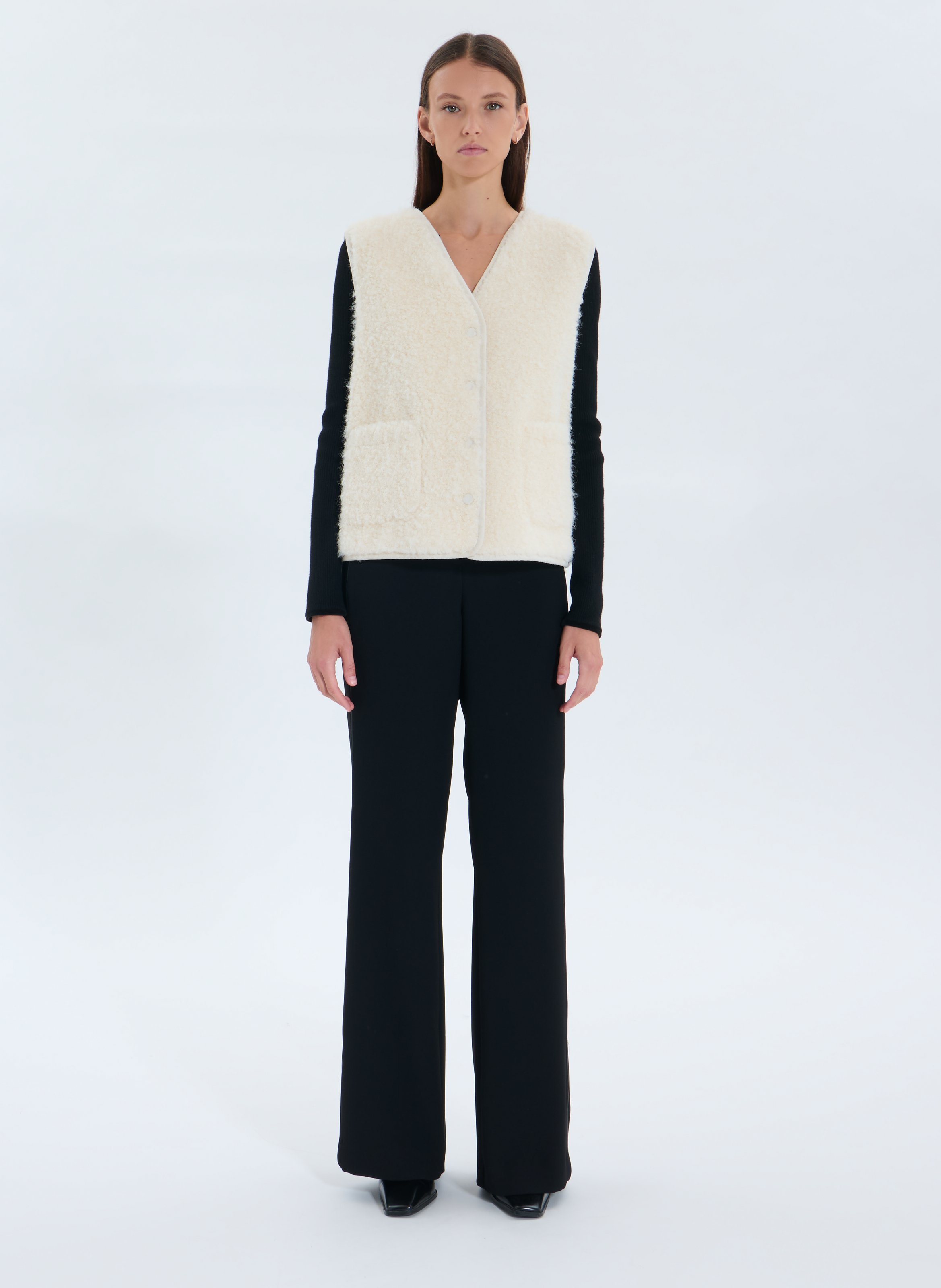 Gilet  giselle ZAPA Blanc