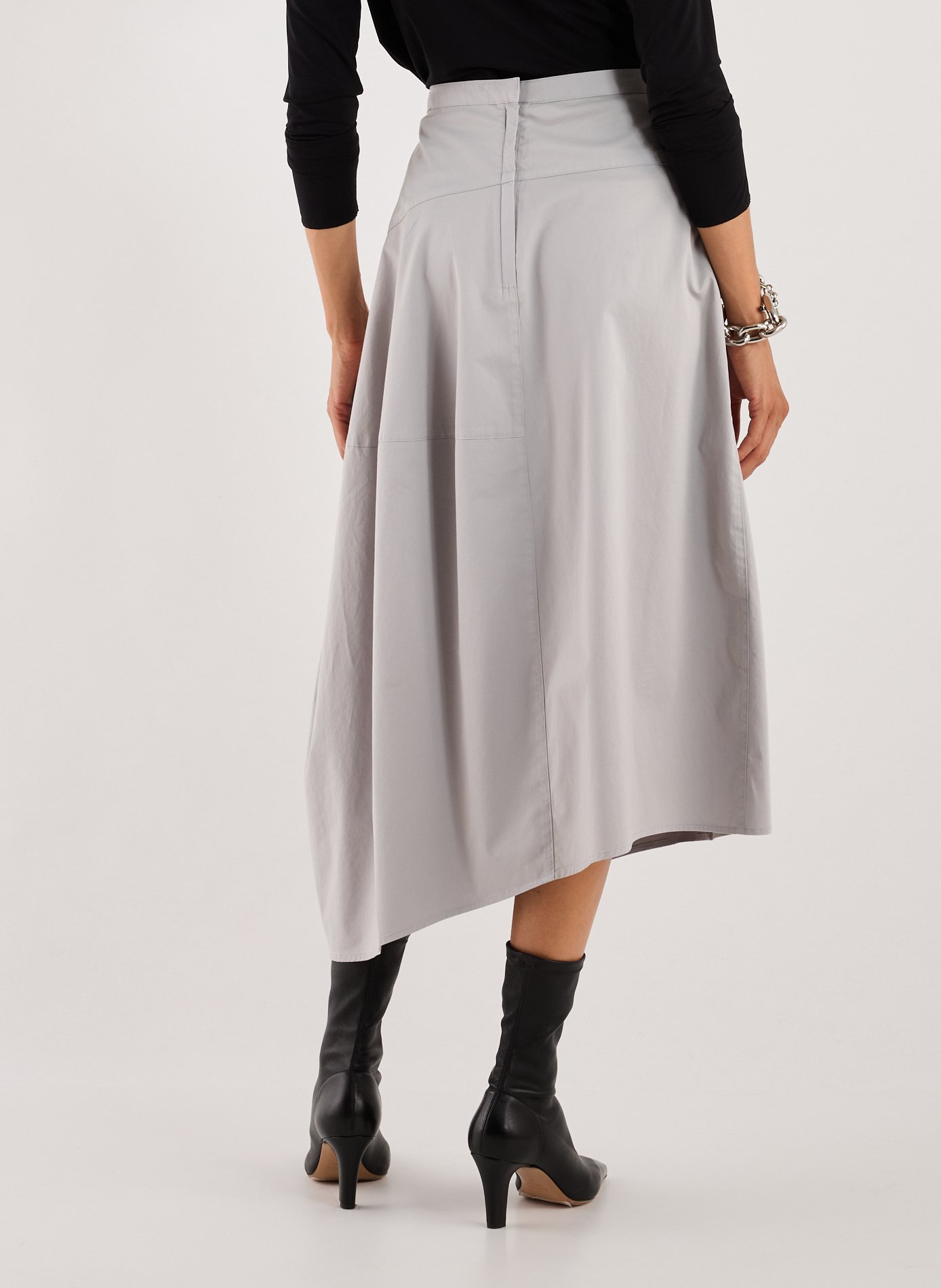 Flared skirt TIBI Grey