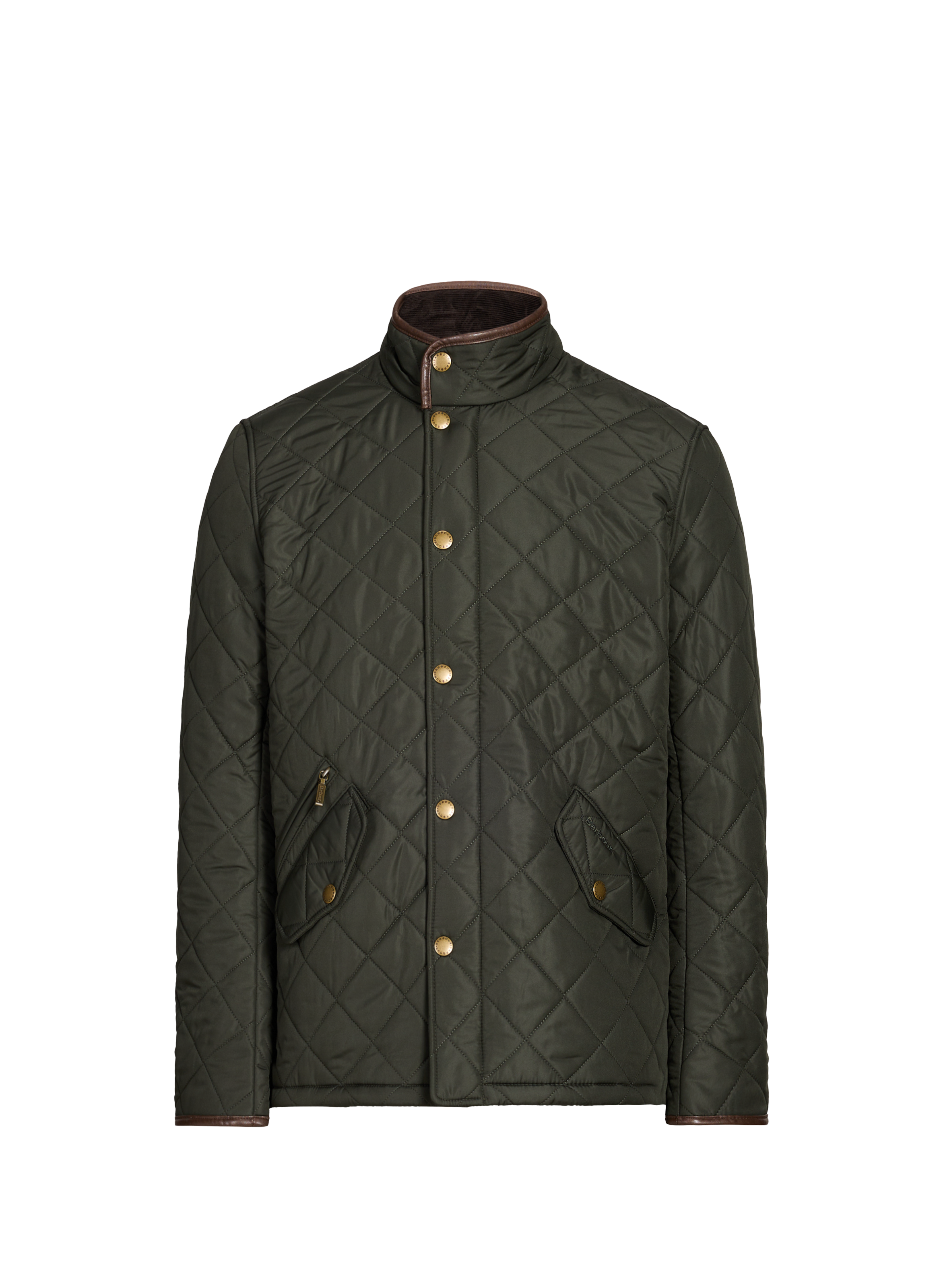 Blouson droit col montant BARBOUR Vert