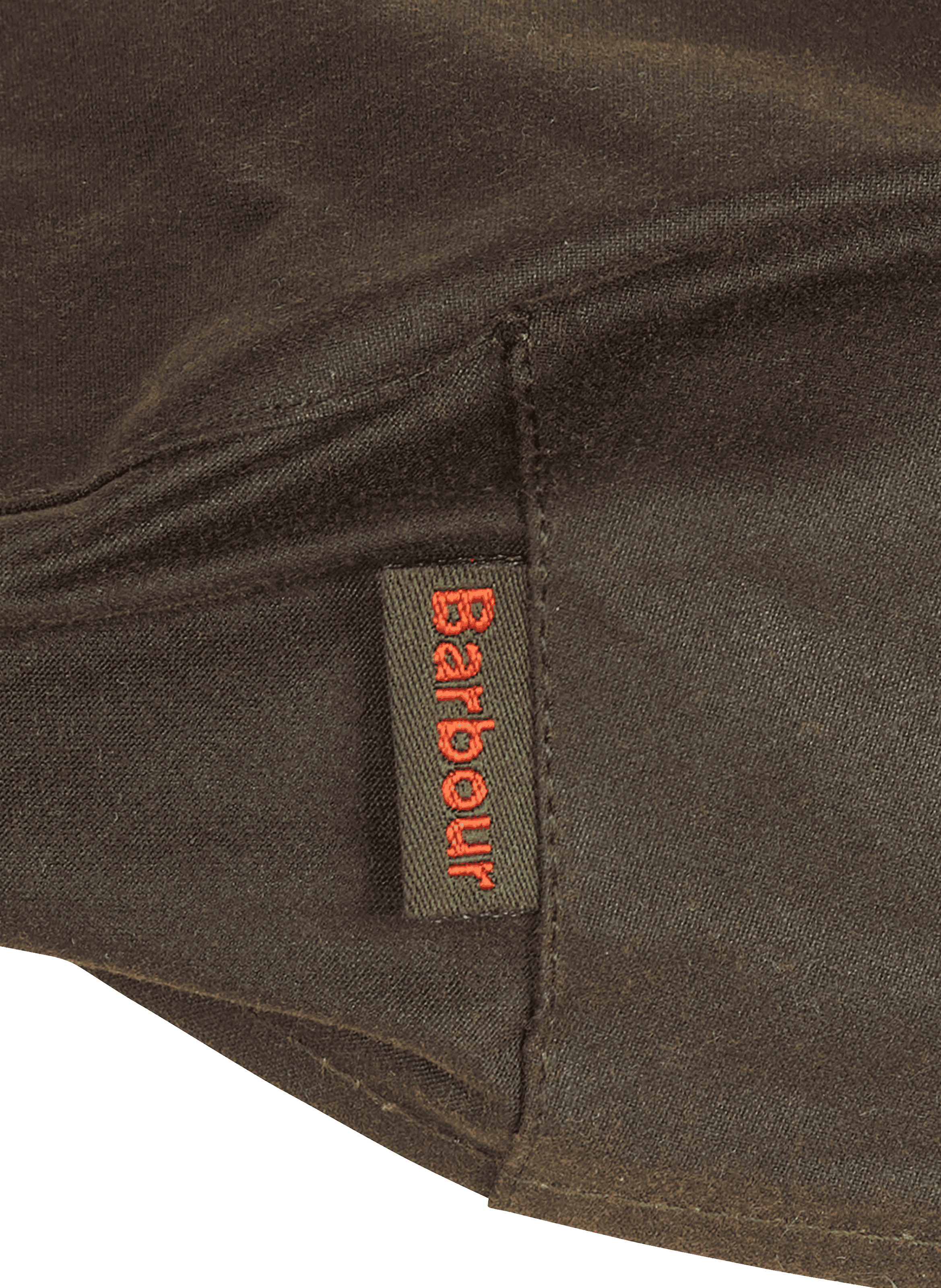 Casquette plate en coton BARBOUR Vert