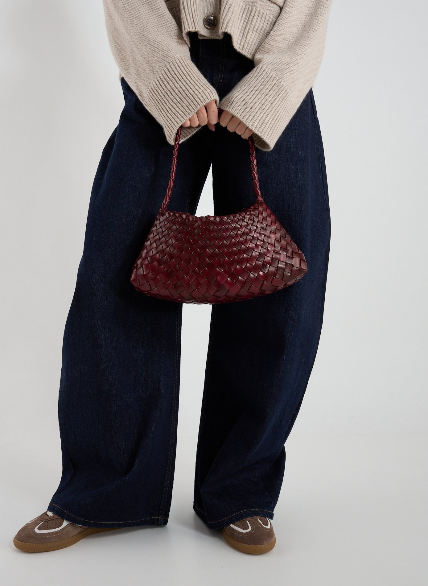 Sac à main Rosanna en cuir  DRAGON DIFFUSION Rouge