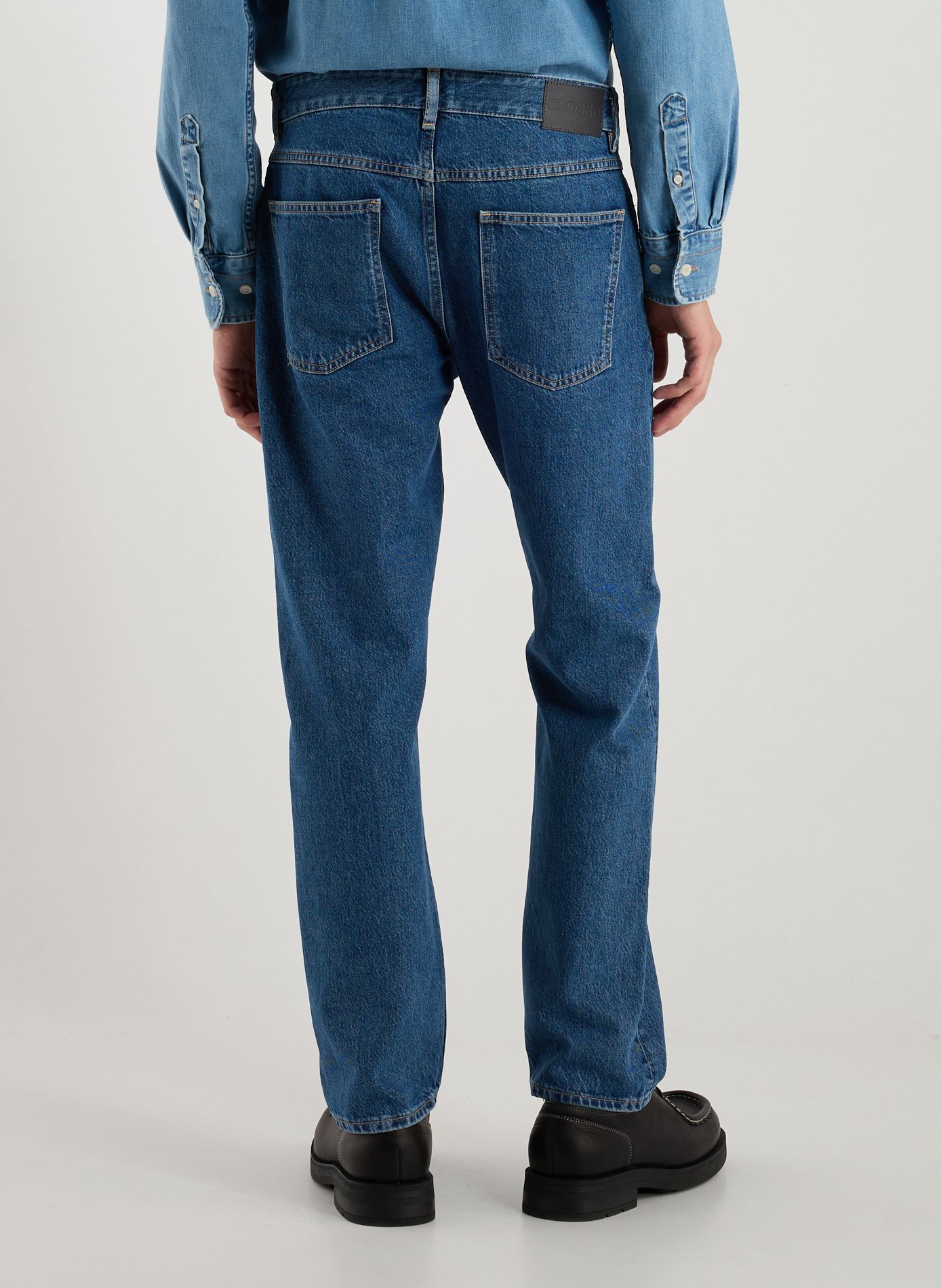 Jeans en coton CLOSED Bleu