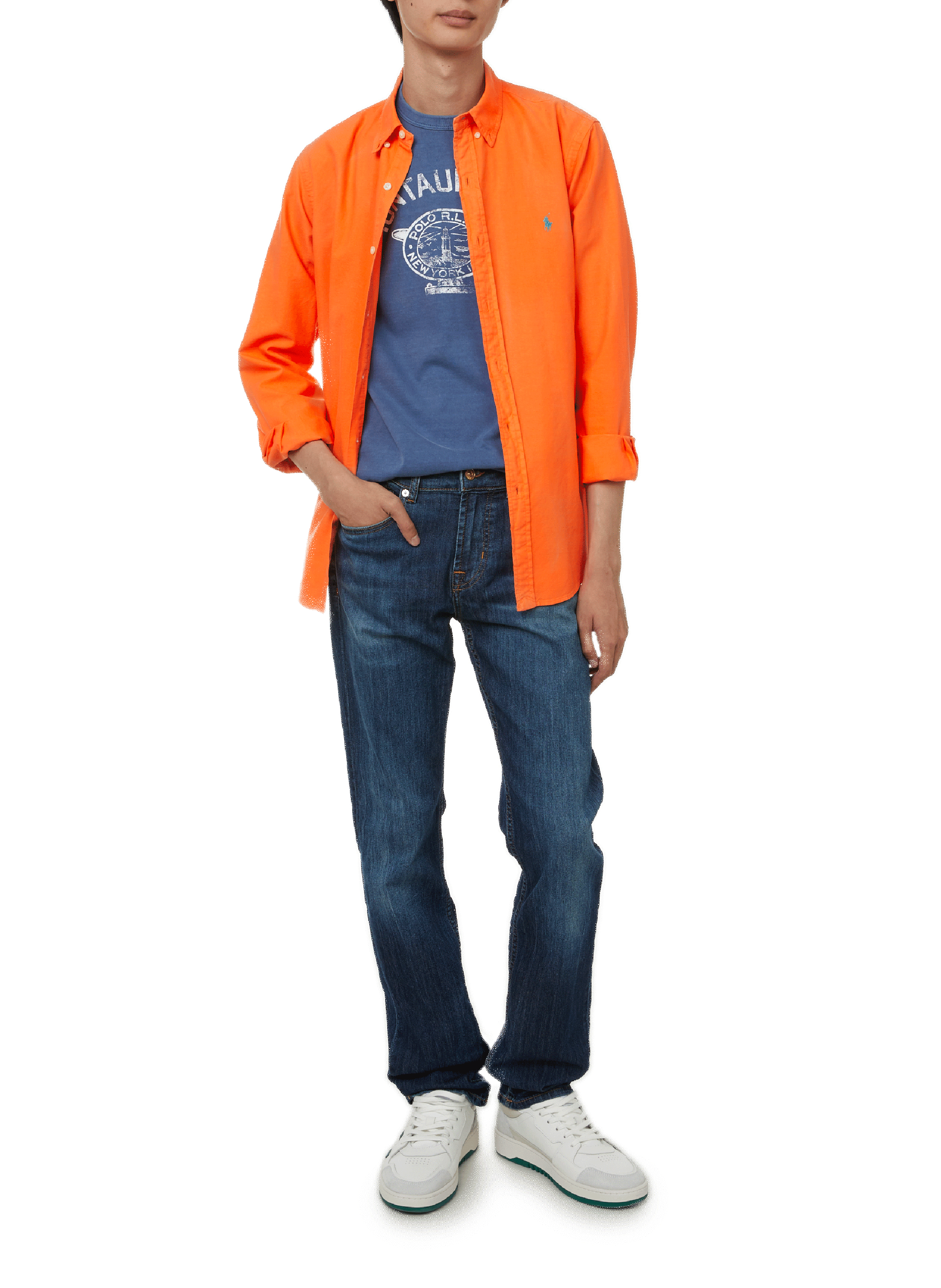 Cotton shirt  POLO RALPH LAUREN Orange