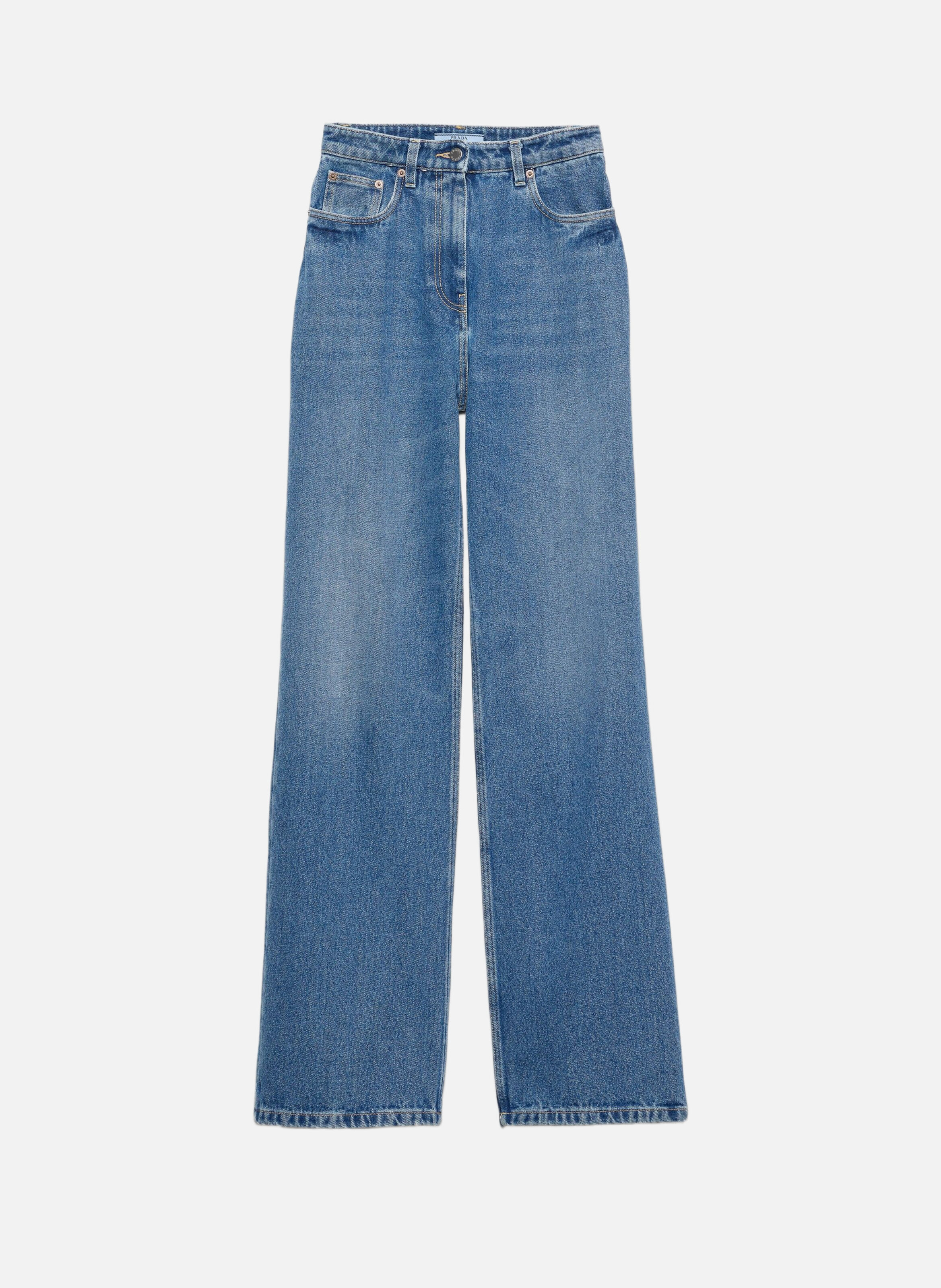 Jean à cinq poches PRADA Bleu
