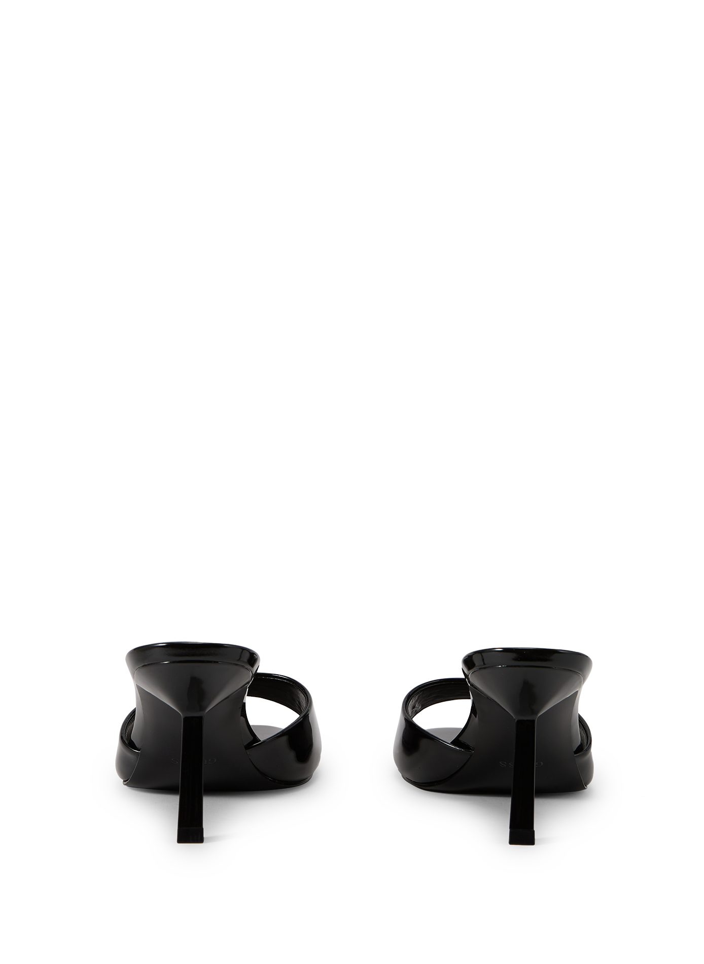 Carisse patent high heel sandals GUESS Black