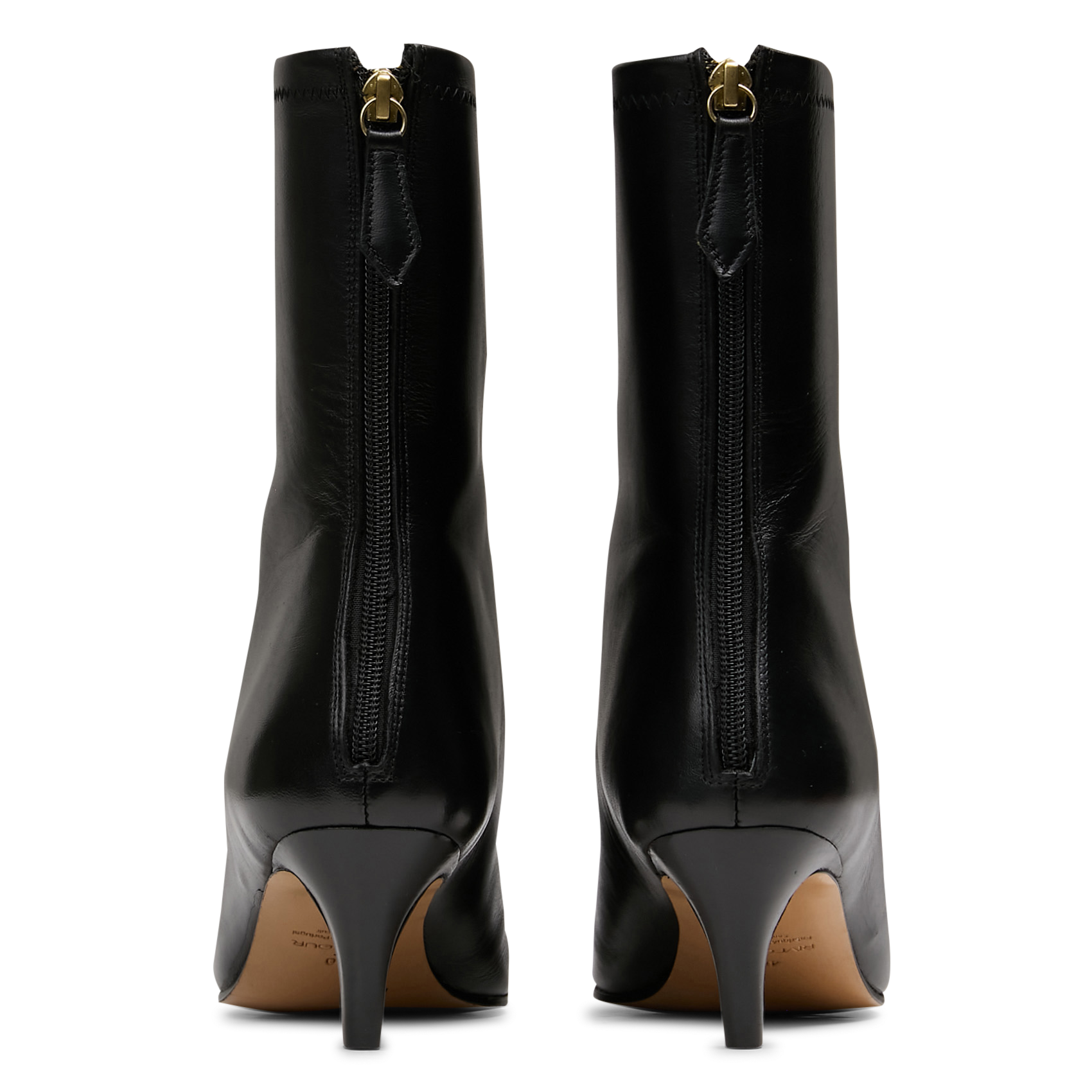 Bottines en cuir n°515 RIVECOUR Noir