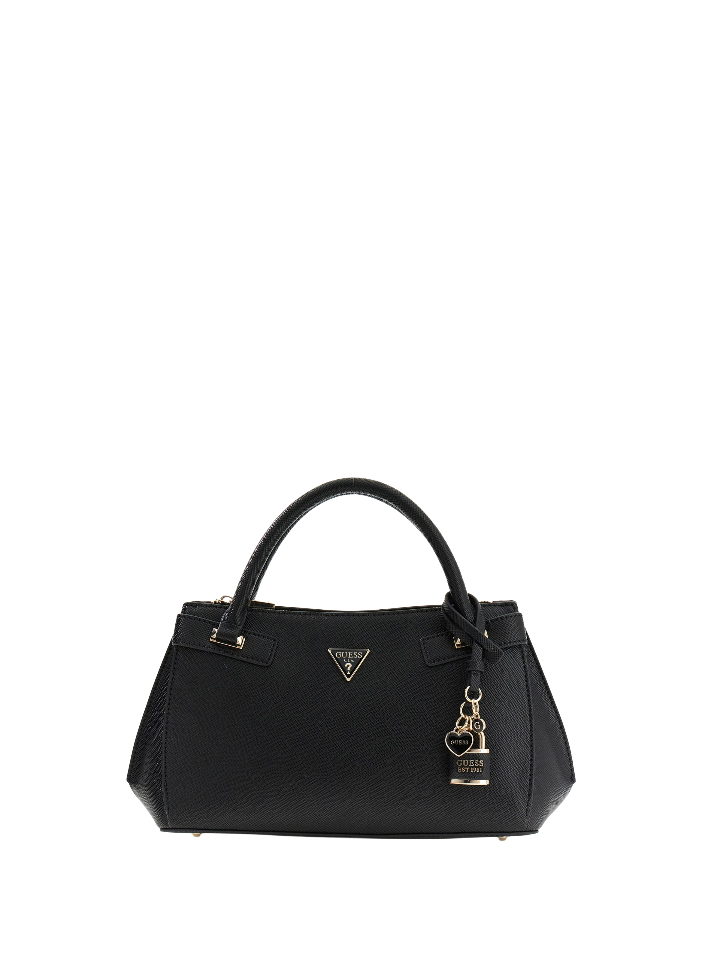 Serenova Saffiano Handbag GUESS Black