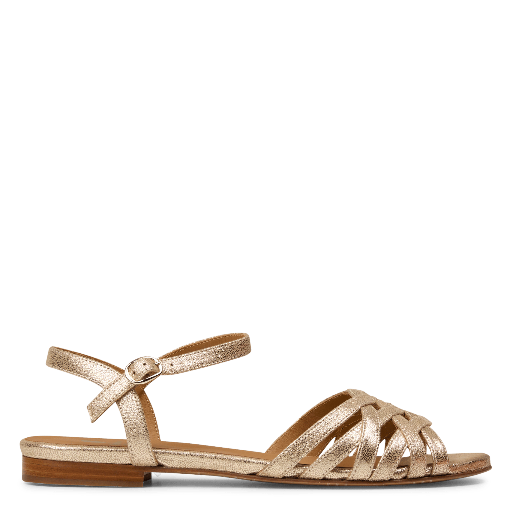 Sandales en cuir ellis BOBBIES Doré