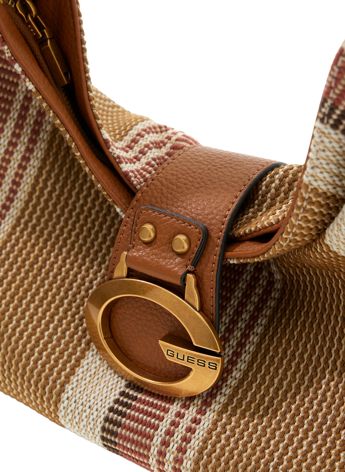 Sac à main Camden à motif GUESS Marron