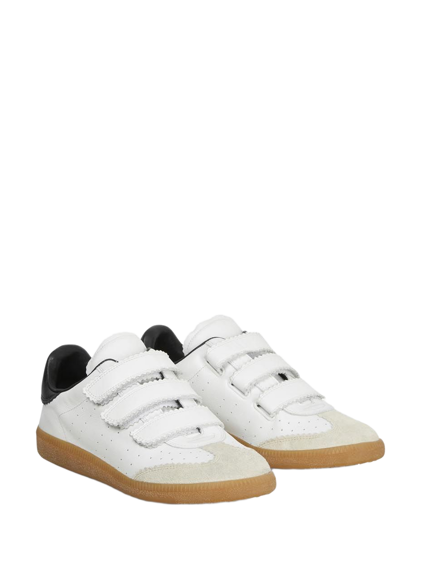 Low-top Beth sneakers in calfskin leather ISABEL MARANT White