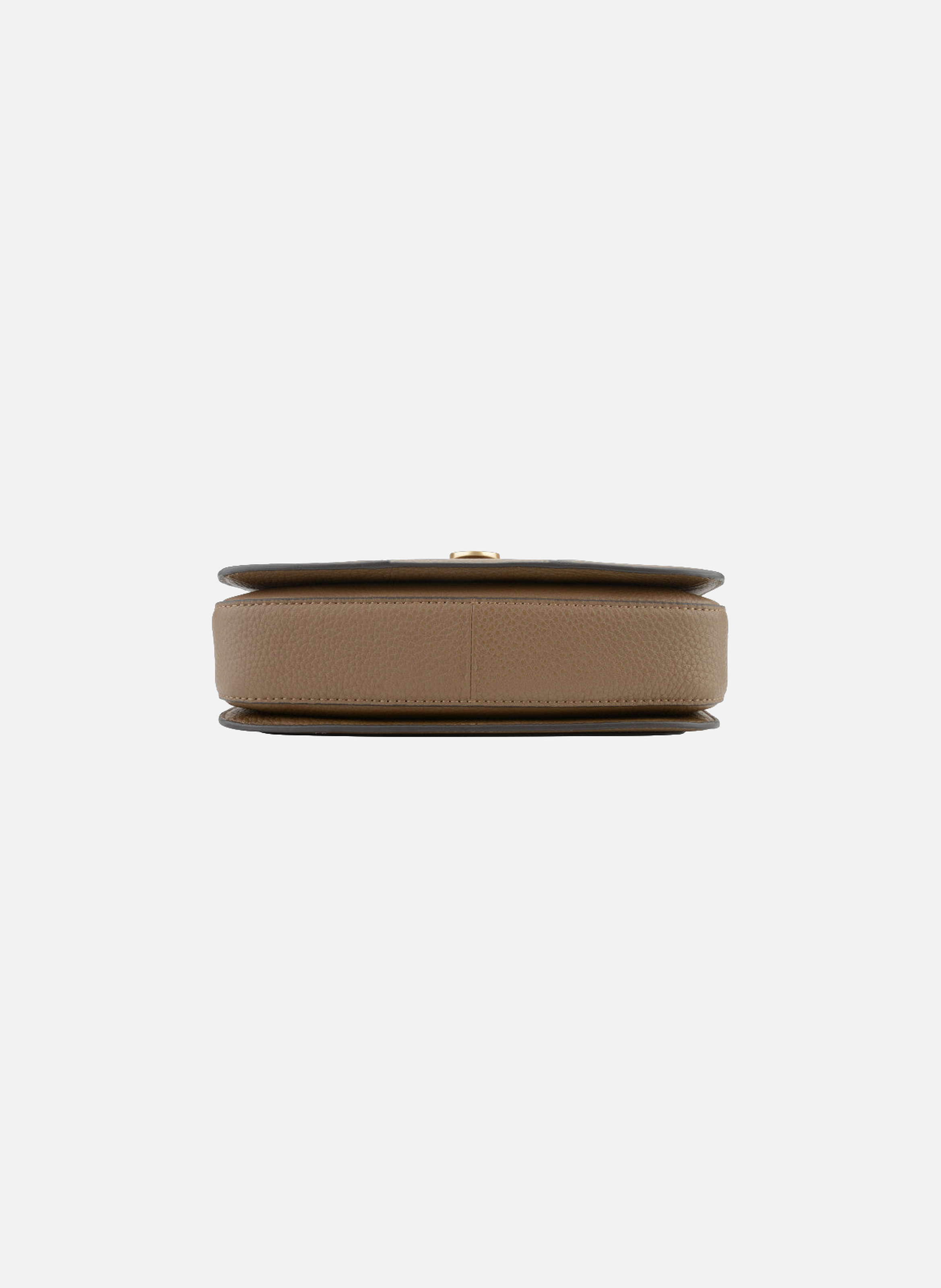 Auteuil | sac porté travers gm en cuir de vachette POURCHET Marron