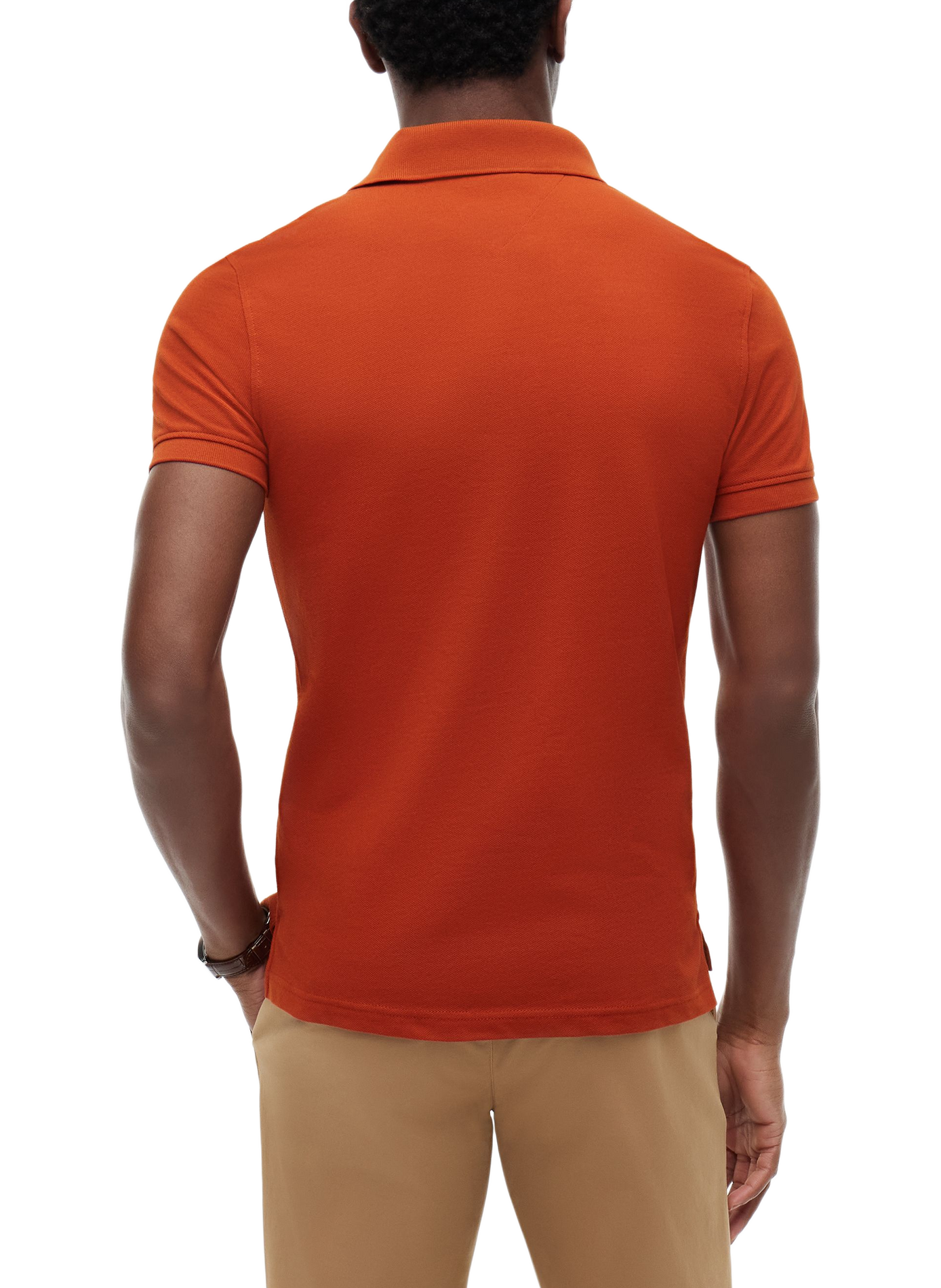 Iconic 1985 organic cotton polo shirt TOMMY HILFIGER Brown