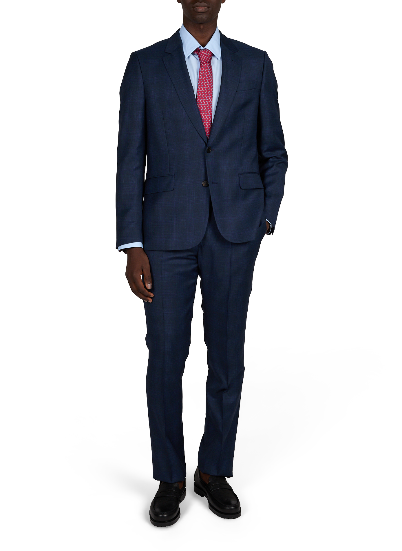Tailored suit The Soho in wool PAUL SMITH Blue
