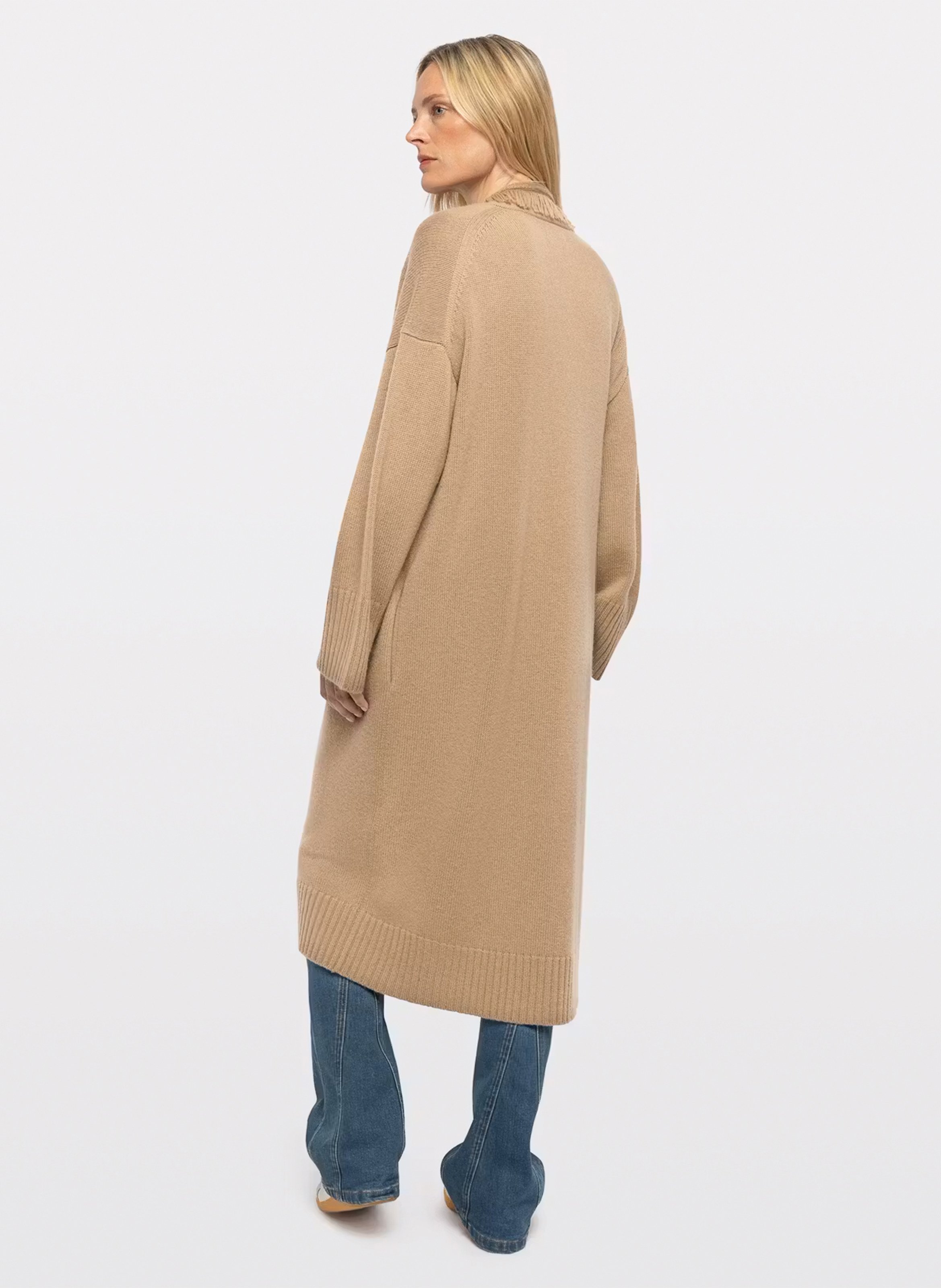 Manteau long en laine et cachemire camy ZADIG&VOLTAIRE Beige