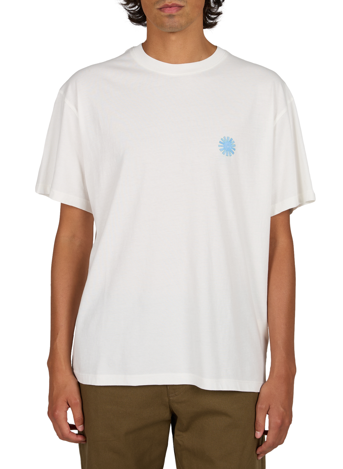 Printed cotton Aaron T-shirt THINKING MU White