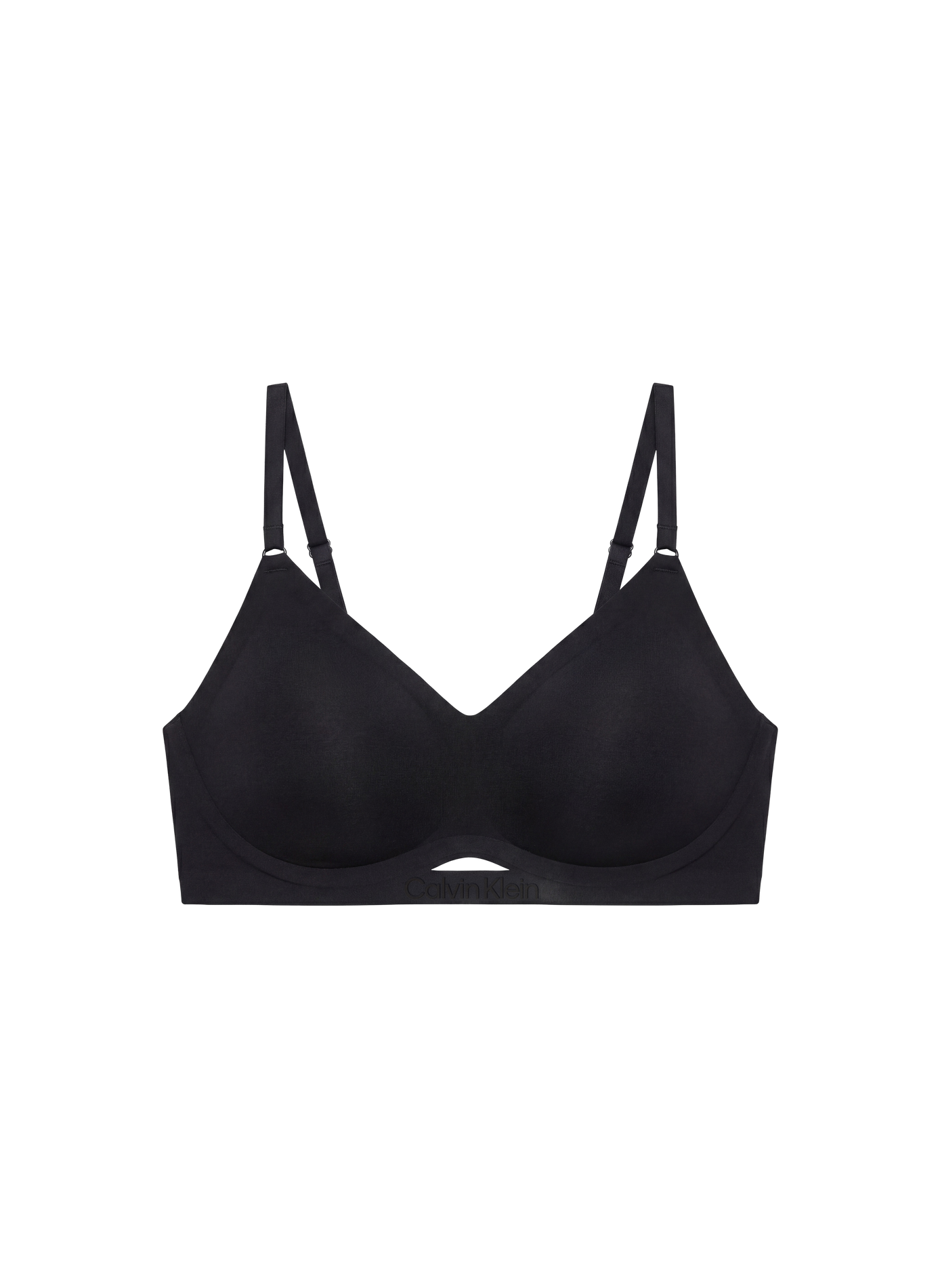 Plain strap bra CALVIN KLEIN Black